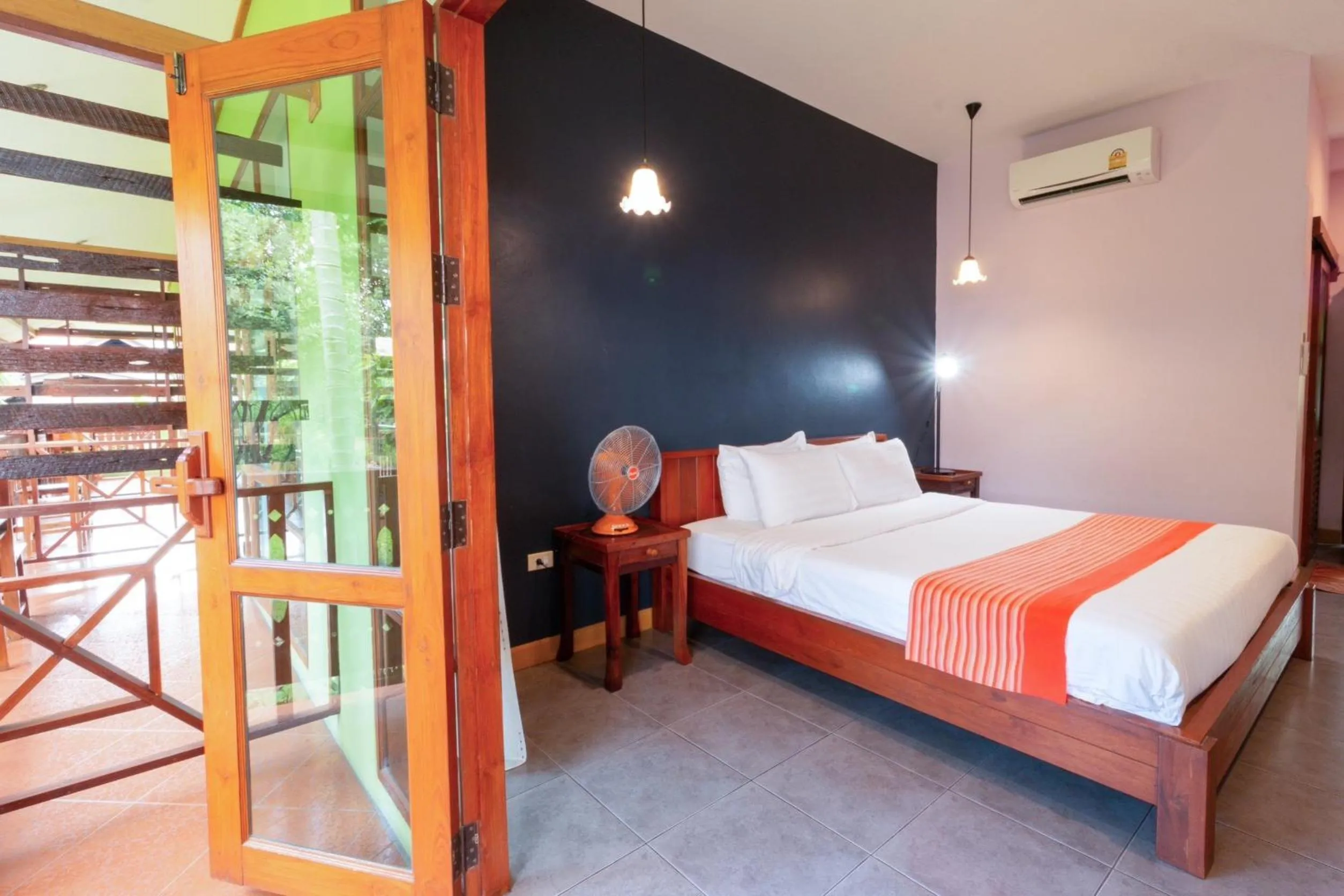 Bed in AuangKham Resort