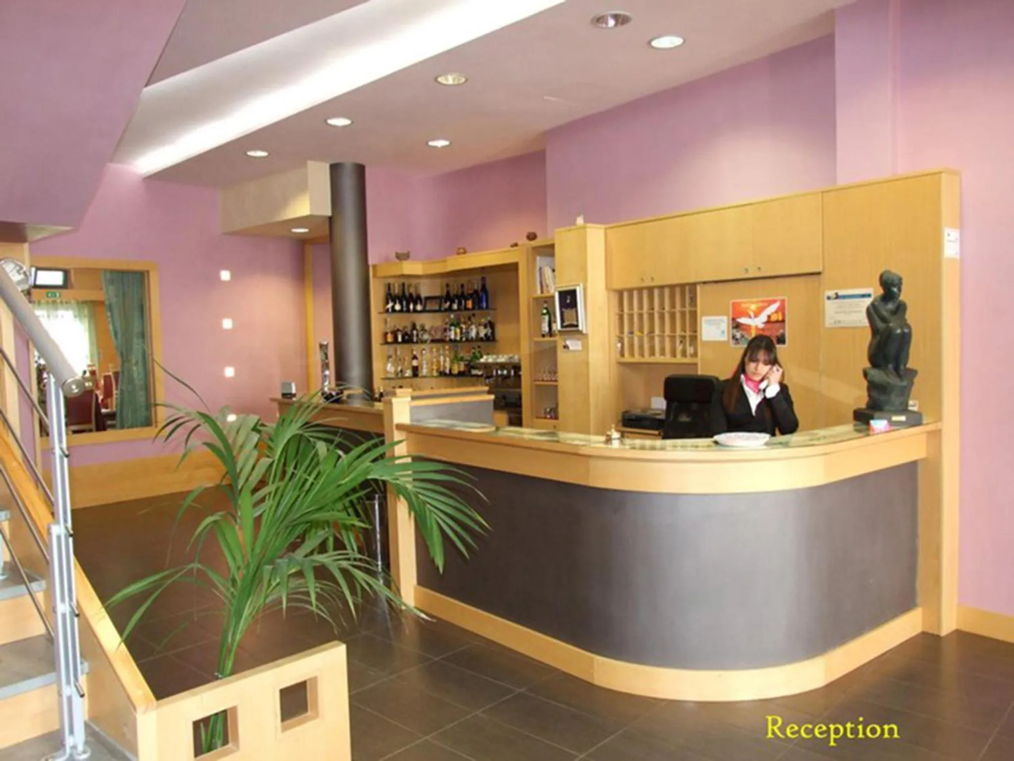 Lobby or reception in Hotel Airone