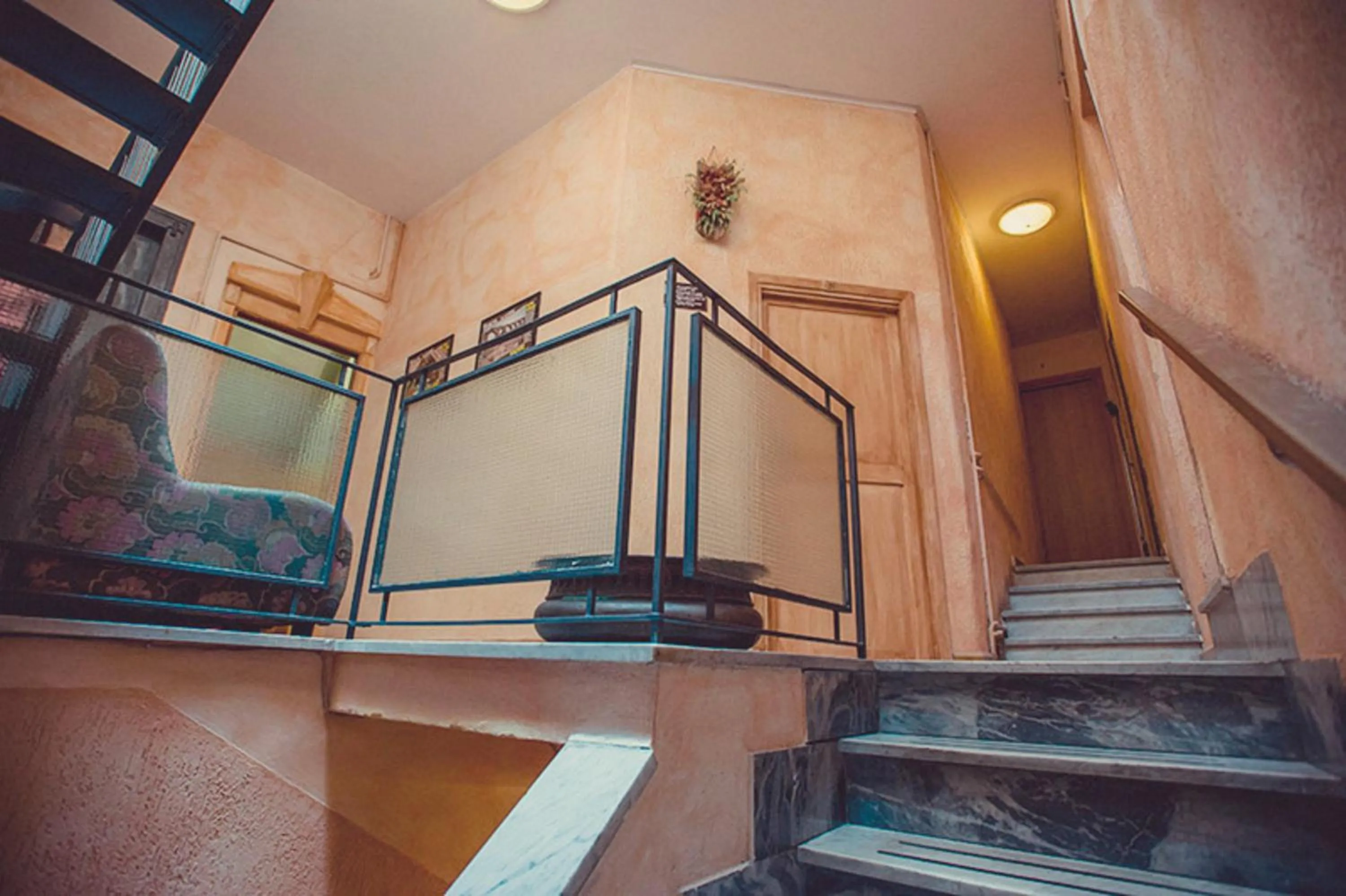 Decorative detail in Hotel Centrale