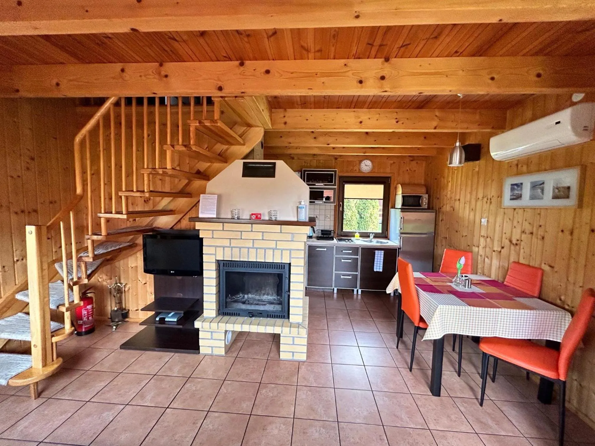 Living room in Domki Wczasowe Papaya