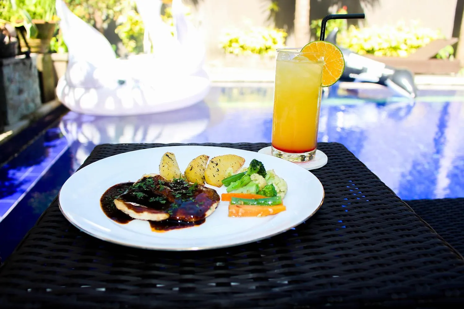 Food in The Diana Suite