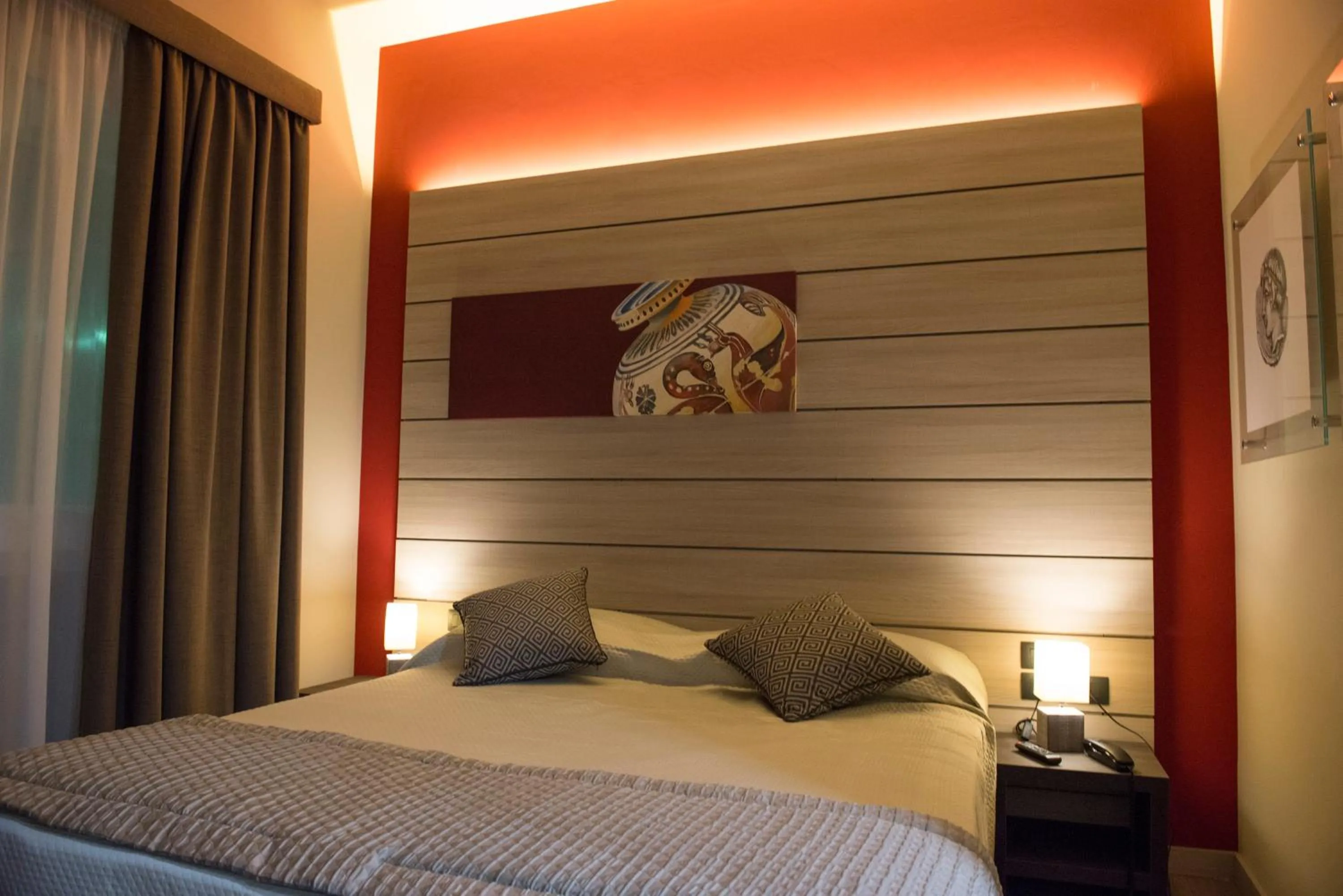 Bedroom, Bed in Archeo Hotel