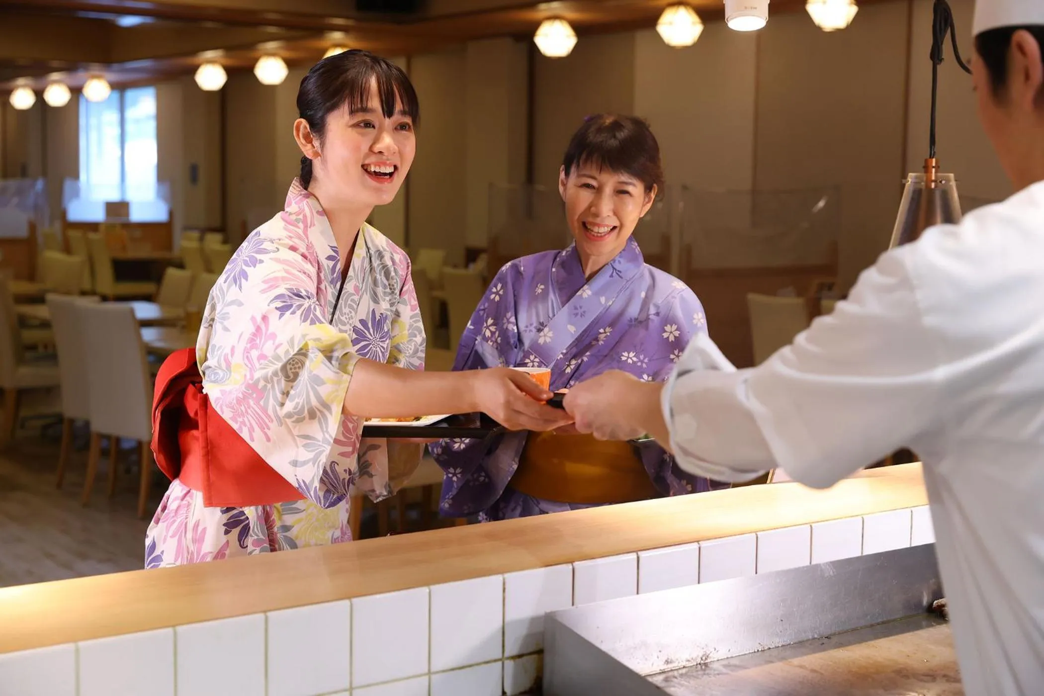 Restaurant/places to eat in Ooedo Onsen Monogatari Toi Marine Hotel