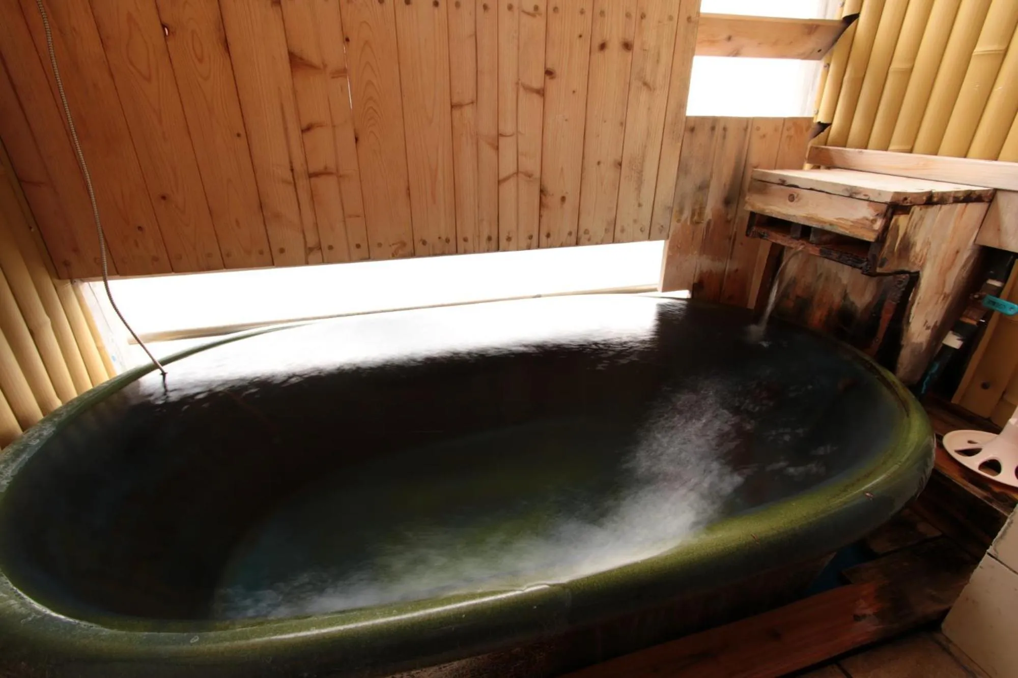 Hot Spring Bath in Ooedo Onsen Monogatari Toi Marine Hotel