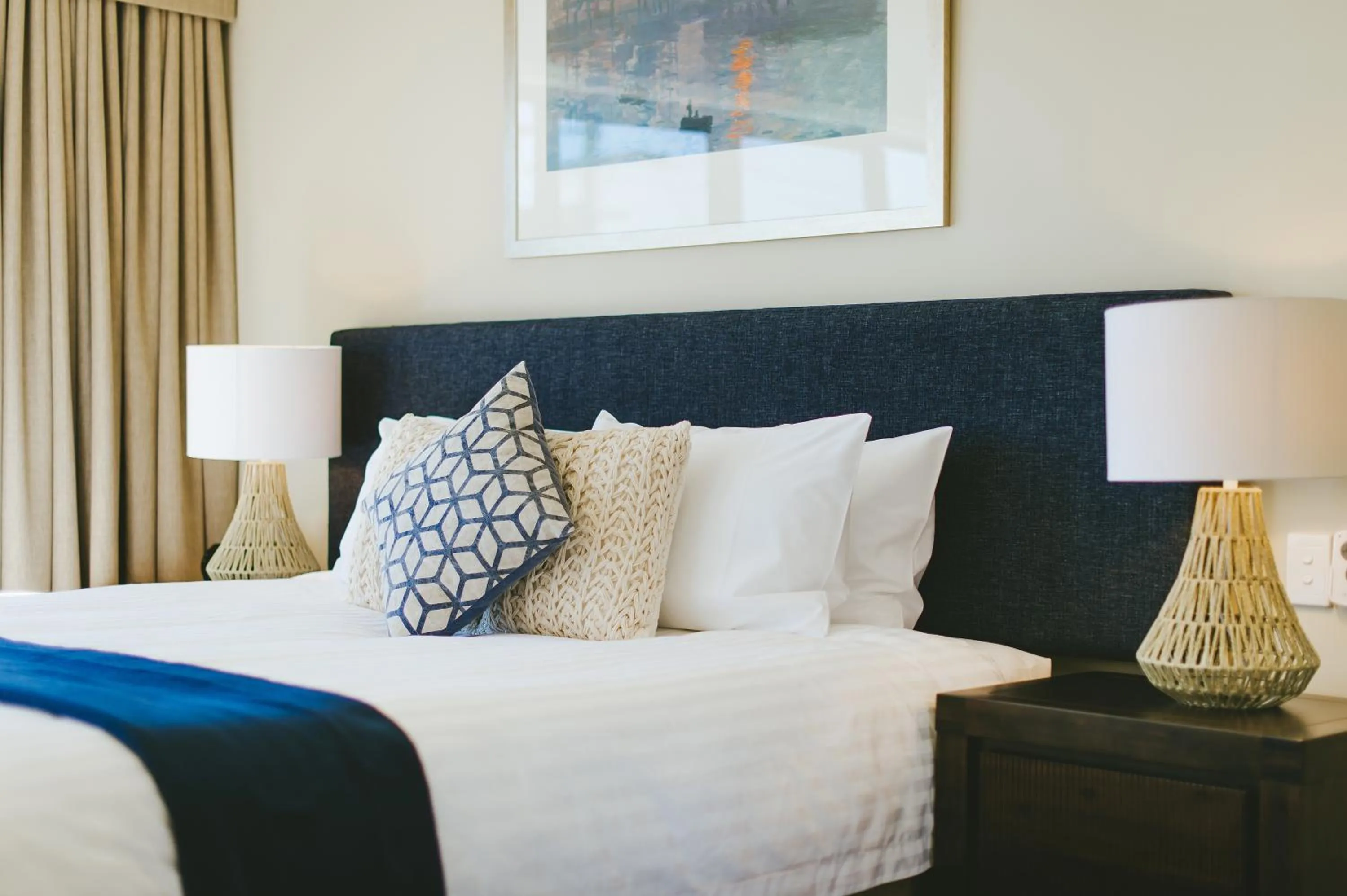 Bed in Ana Mandara Luxury Retreat