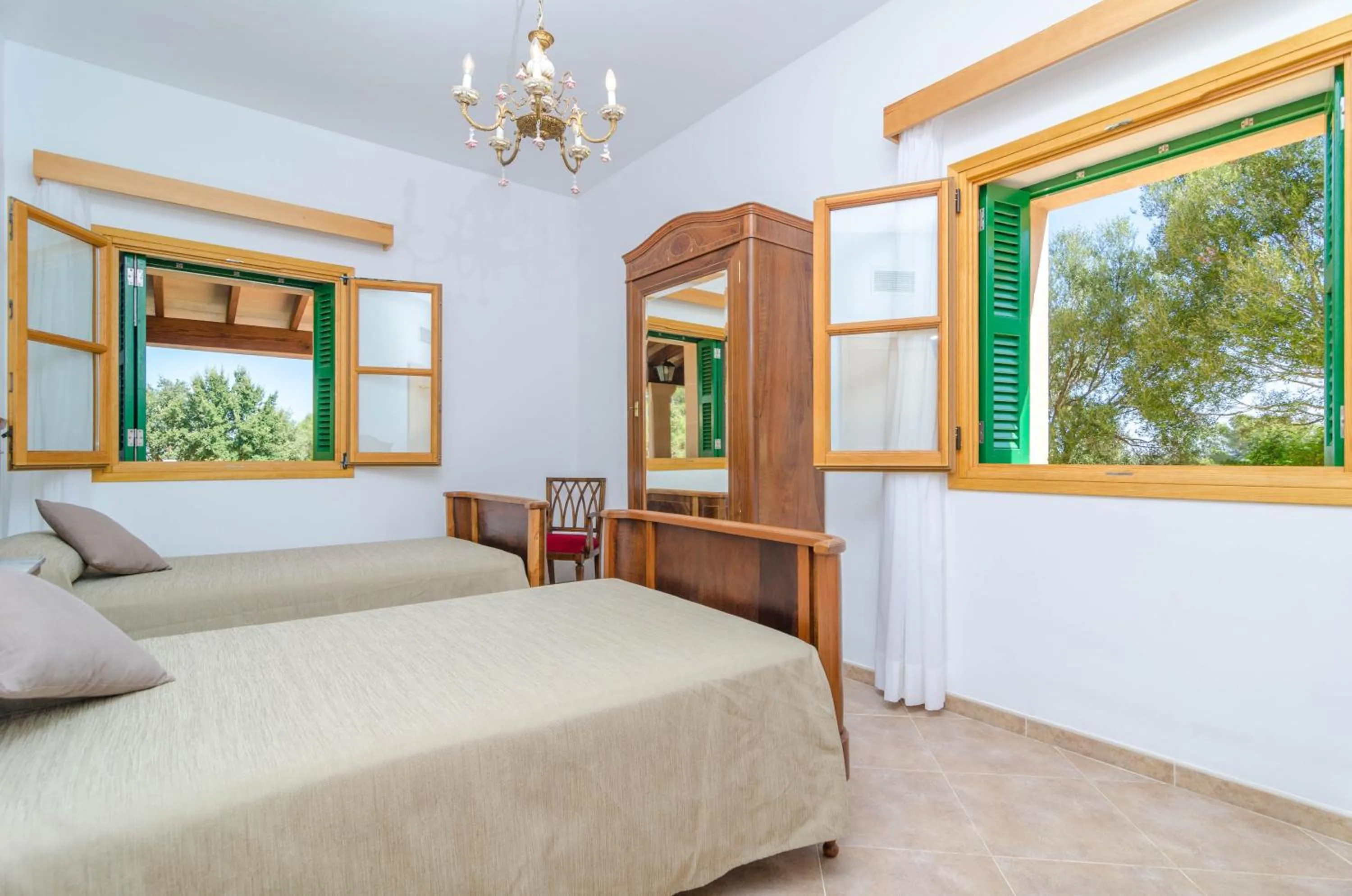 Bedroom, Bed in Son Fadri