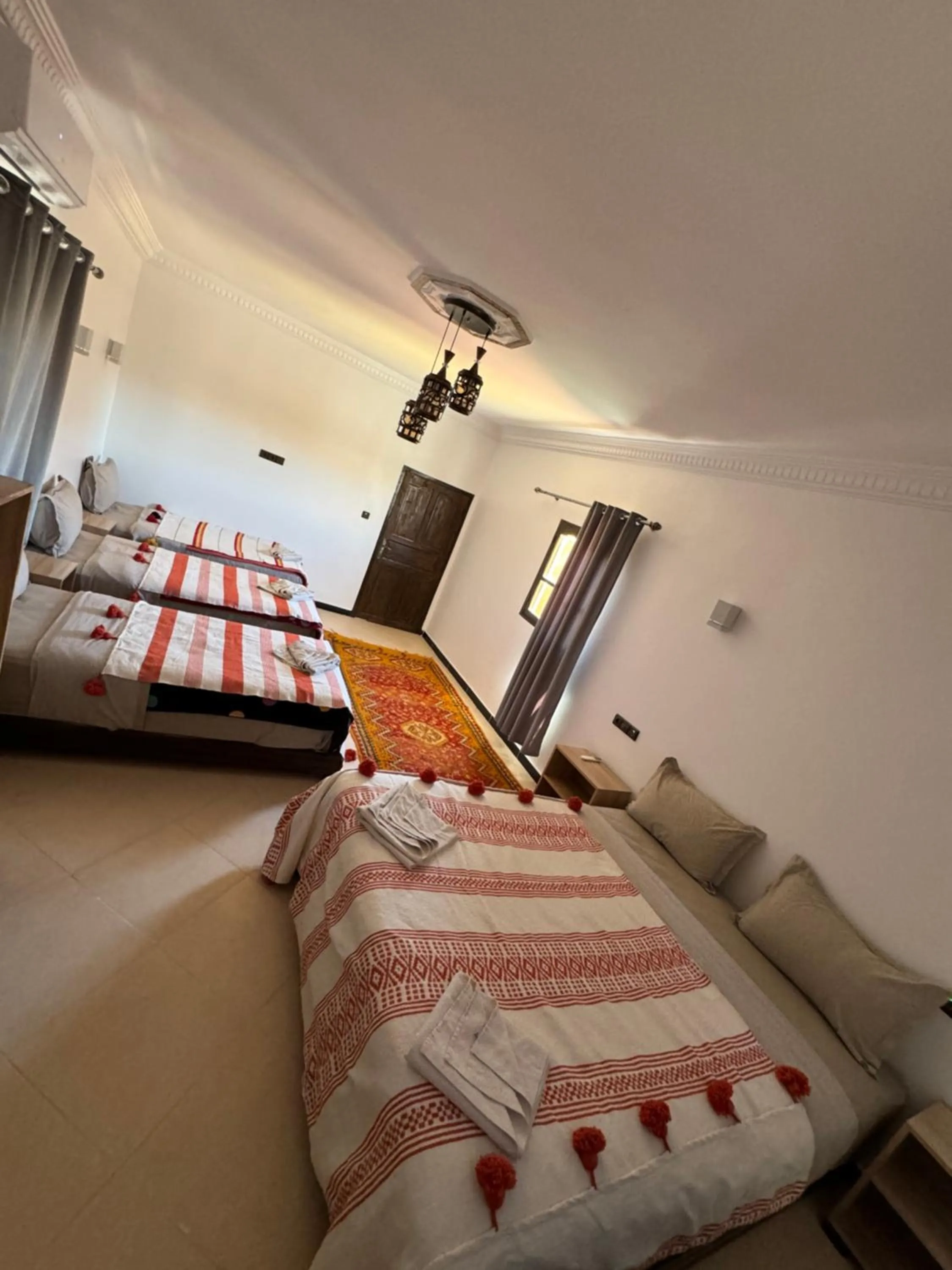 Bed in Auberge Ksar Ait Ben Haddou