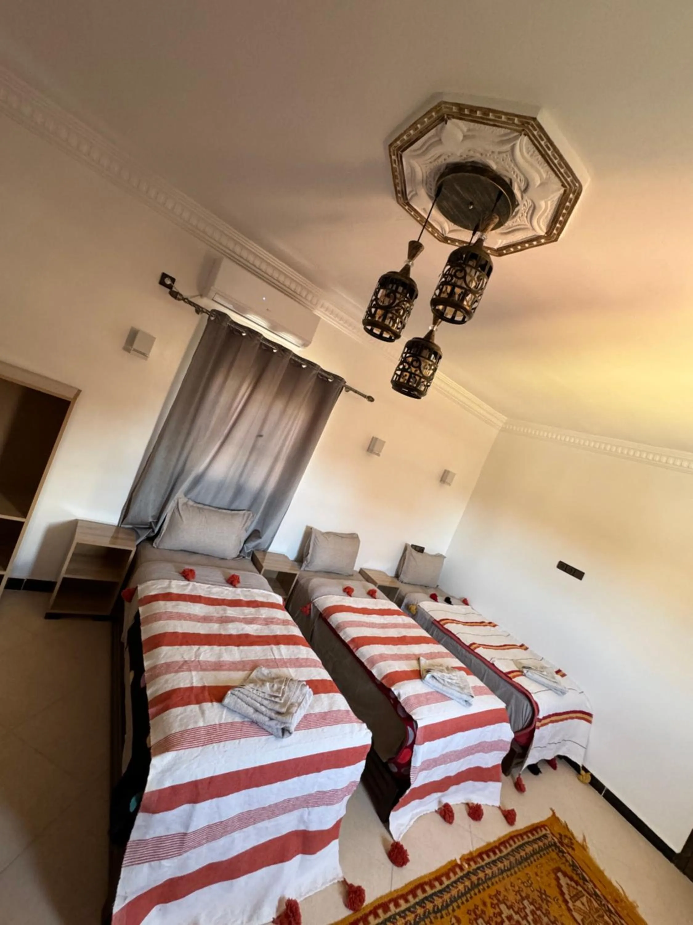 Bed in Auberge Ksar Ait Ben Haddou