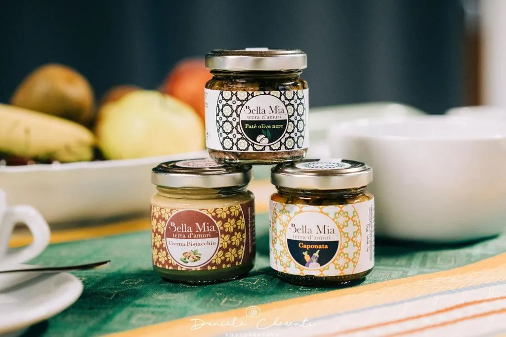 Food and drinks in B&B Pan di Zucchero