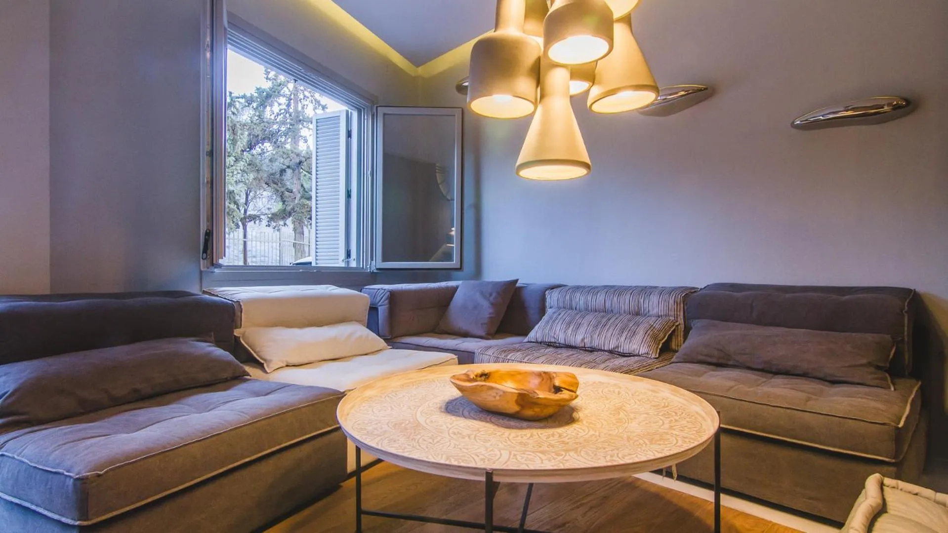 Living room in Acropolis Luxury Apartments