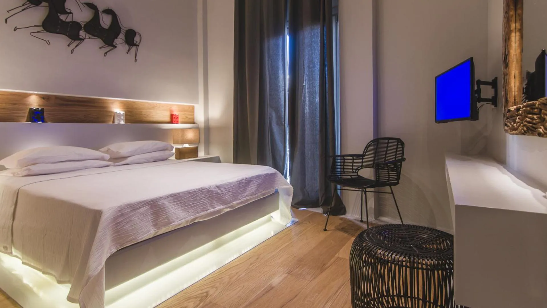 Bedroom, Bed in Acropolis Luxury Apartments