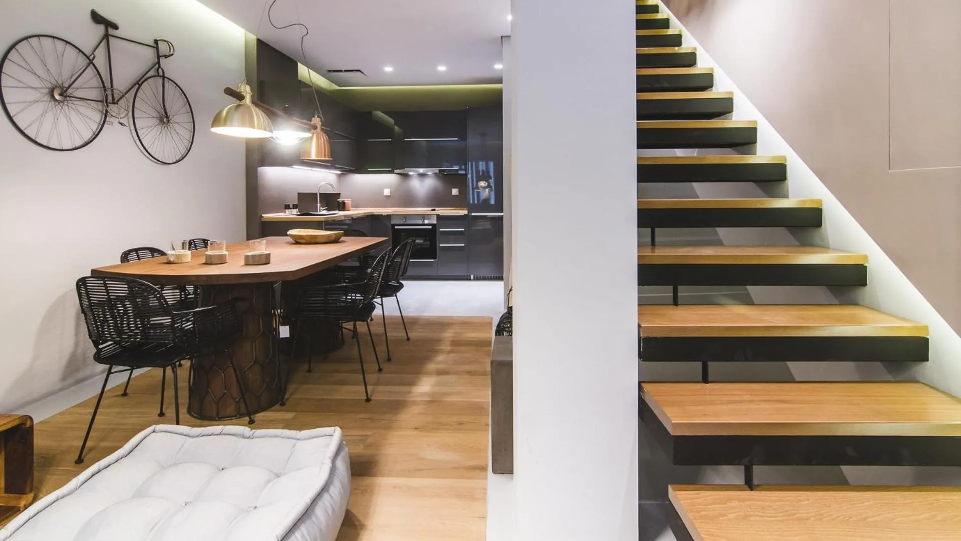Dining area in Acropolis Luxury Apartments