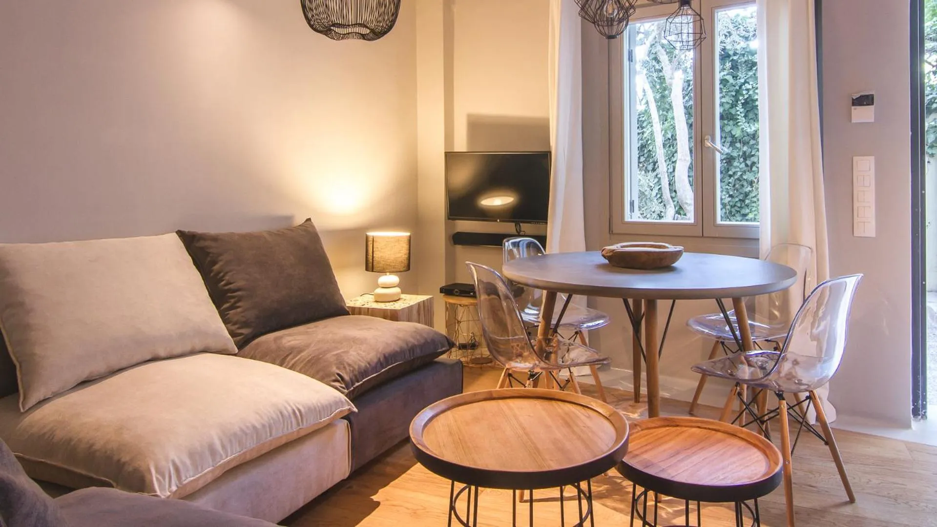 Living room in Acropolis Luxury Apartments