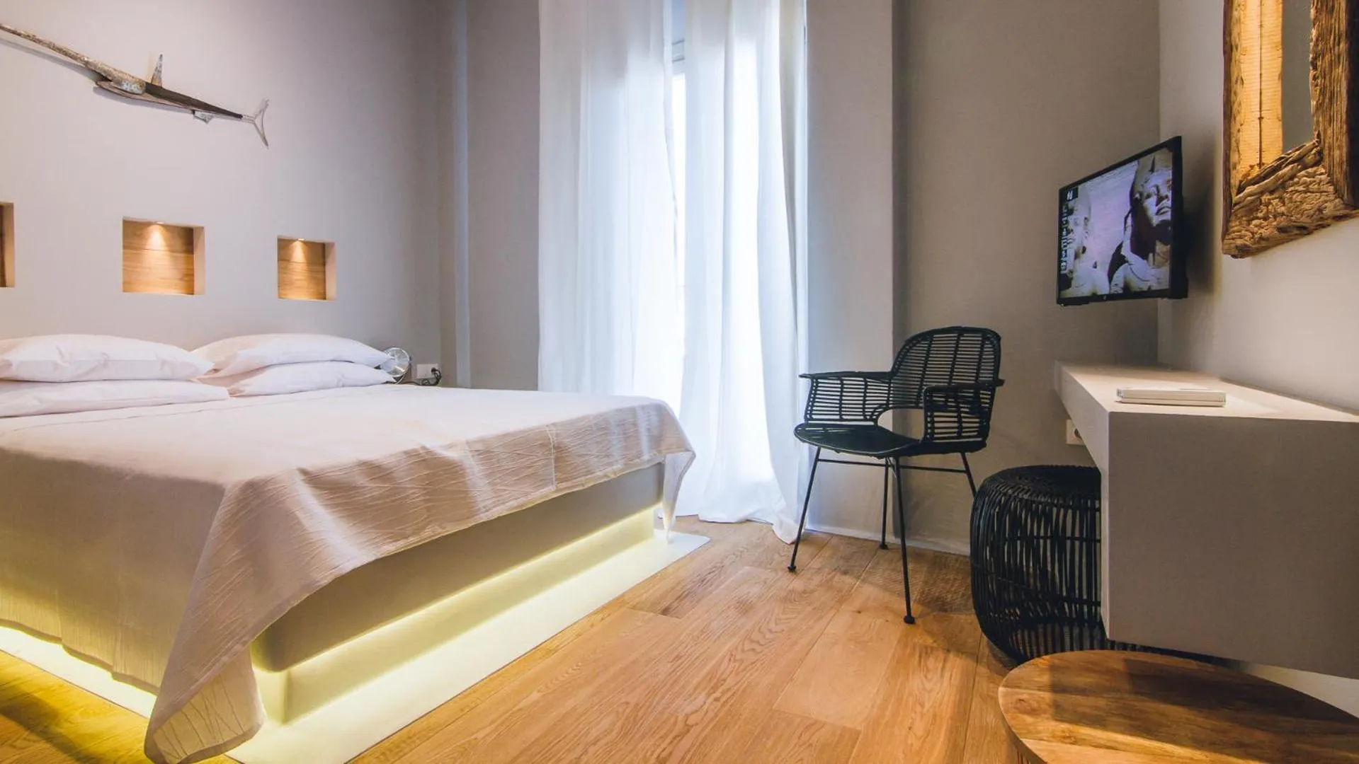 Bedroom, Bed in Acropolis Luxury Apartments