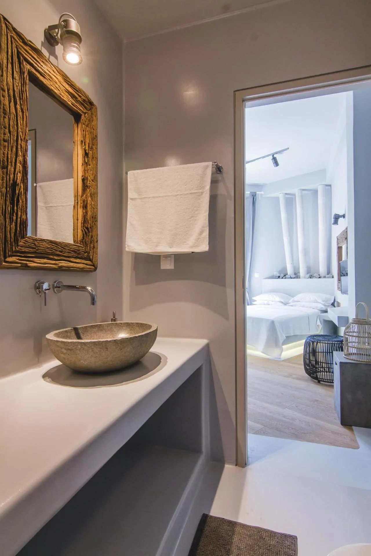 Bathroom, Bed in Acropolis Luxury Apartments