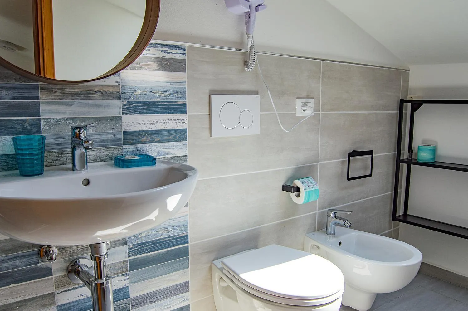 Shower in Pozzo al Moro Village