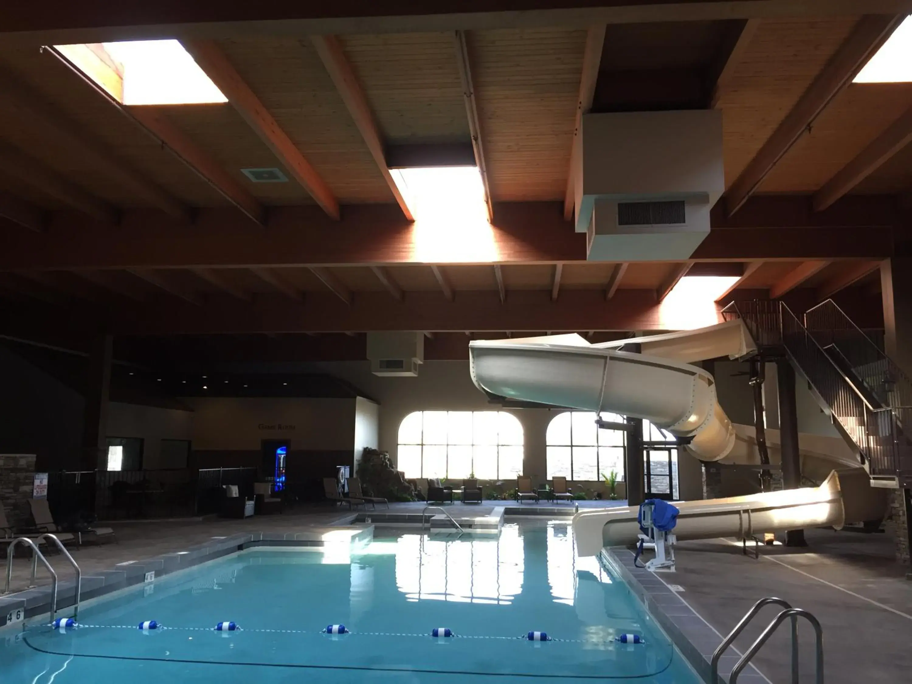 Patio, Swimming Pool in Cascades Mountain Resort, Ascend Hotel Collection