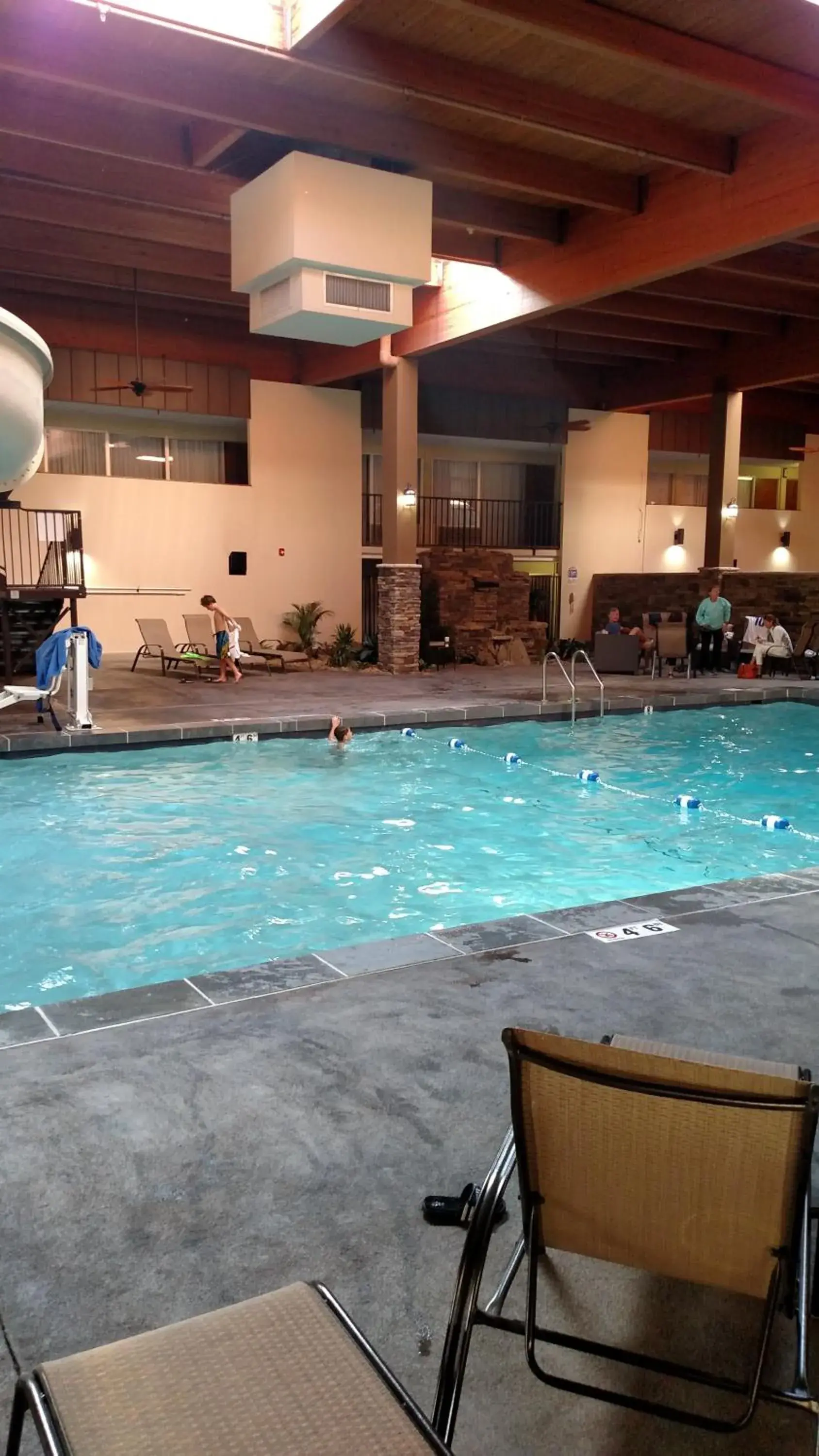 Patio, Swimming Pool in Cascades Mountain Resort, Ascend Hotel Collection