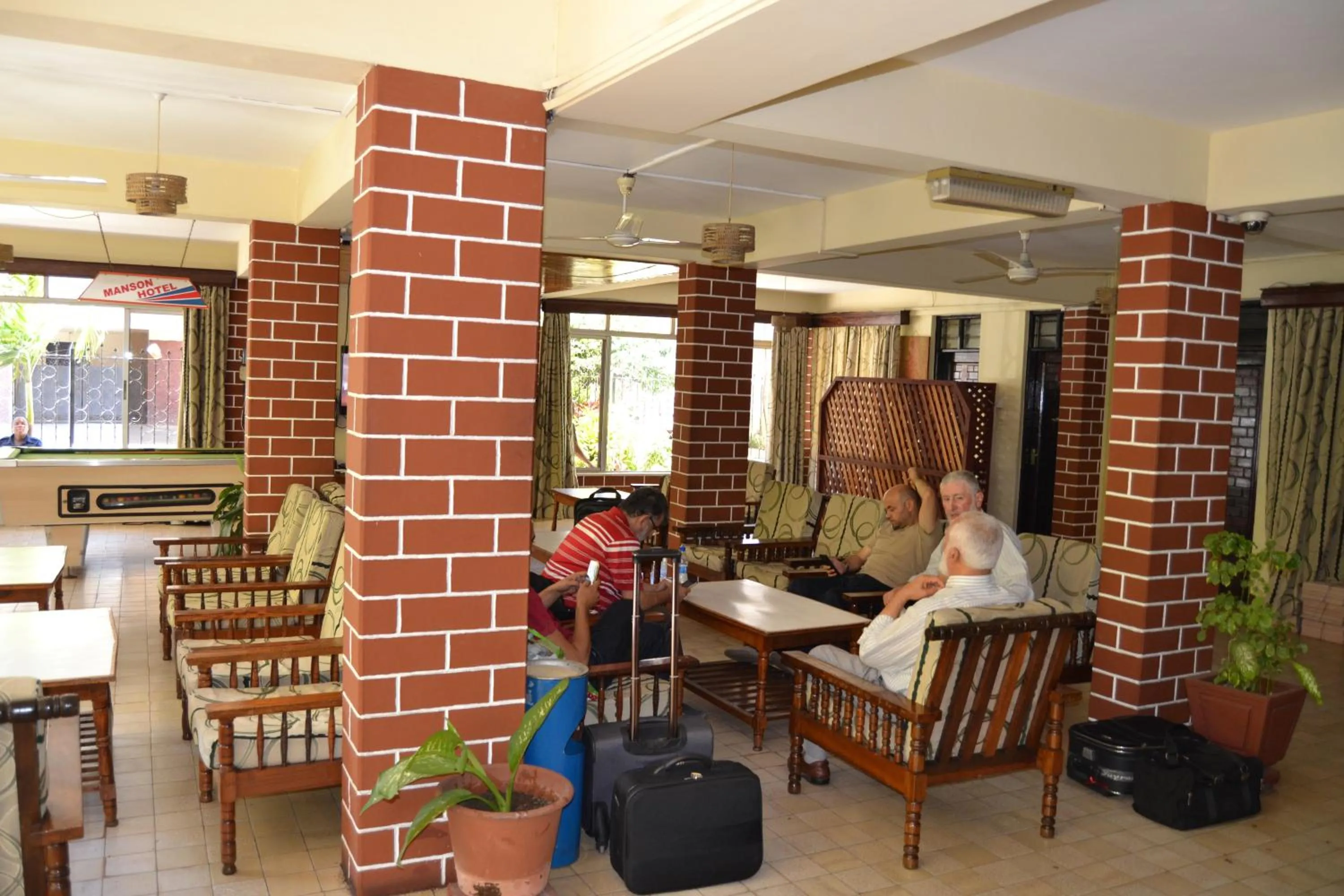 Lobby or reception in Manson Hotel