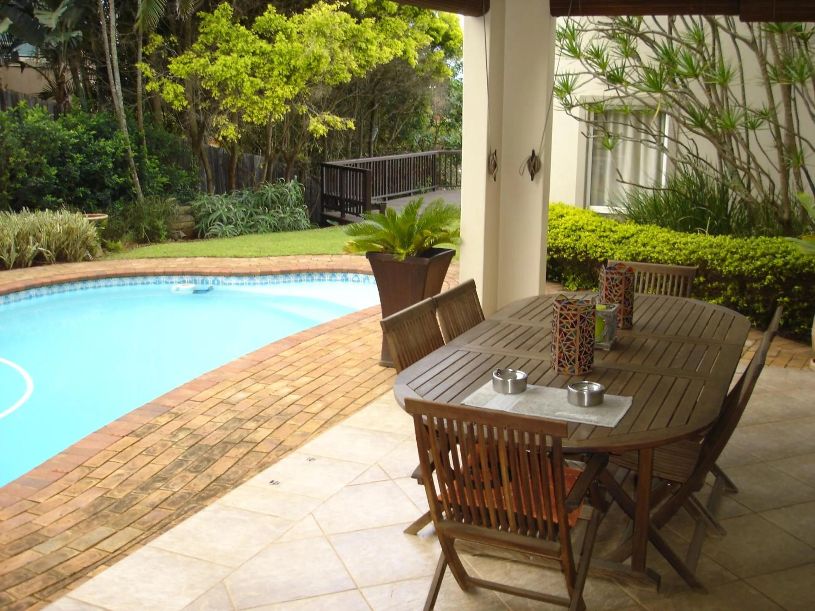 Patio in Bella Vista Guest House Umhlanga La Lucia