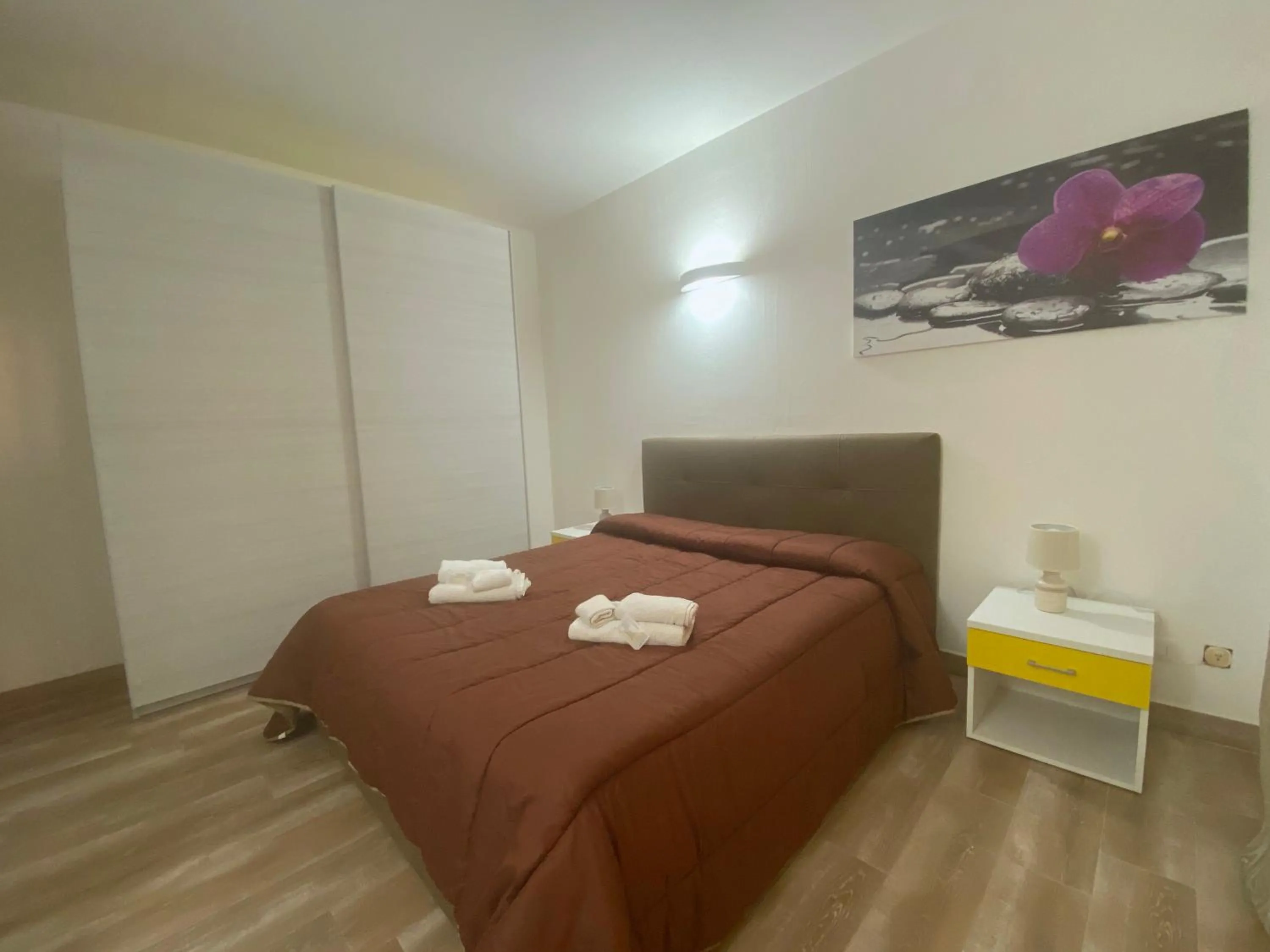 Photo of the whole room, Bed in La Coccinella al mare