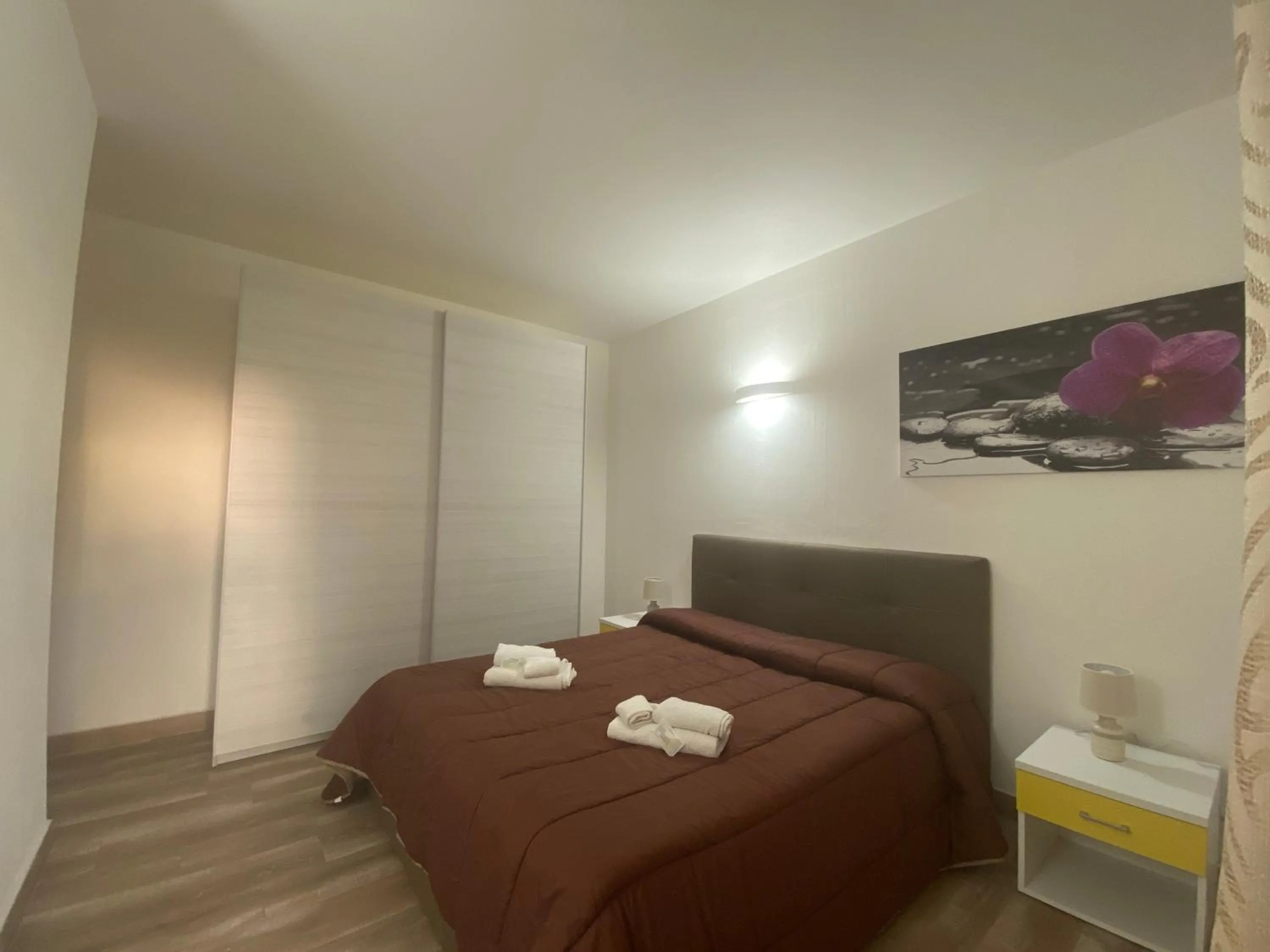 Photo of the whole room, Bed in La Coccinella al mare