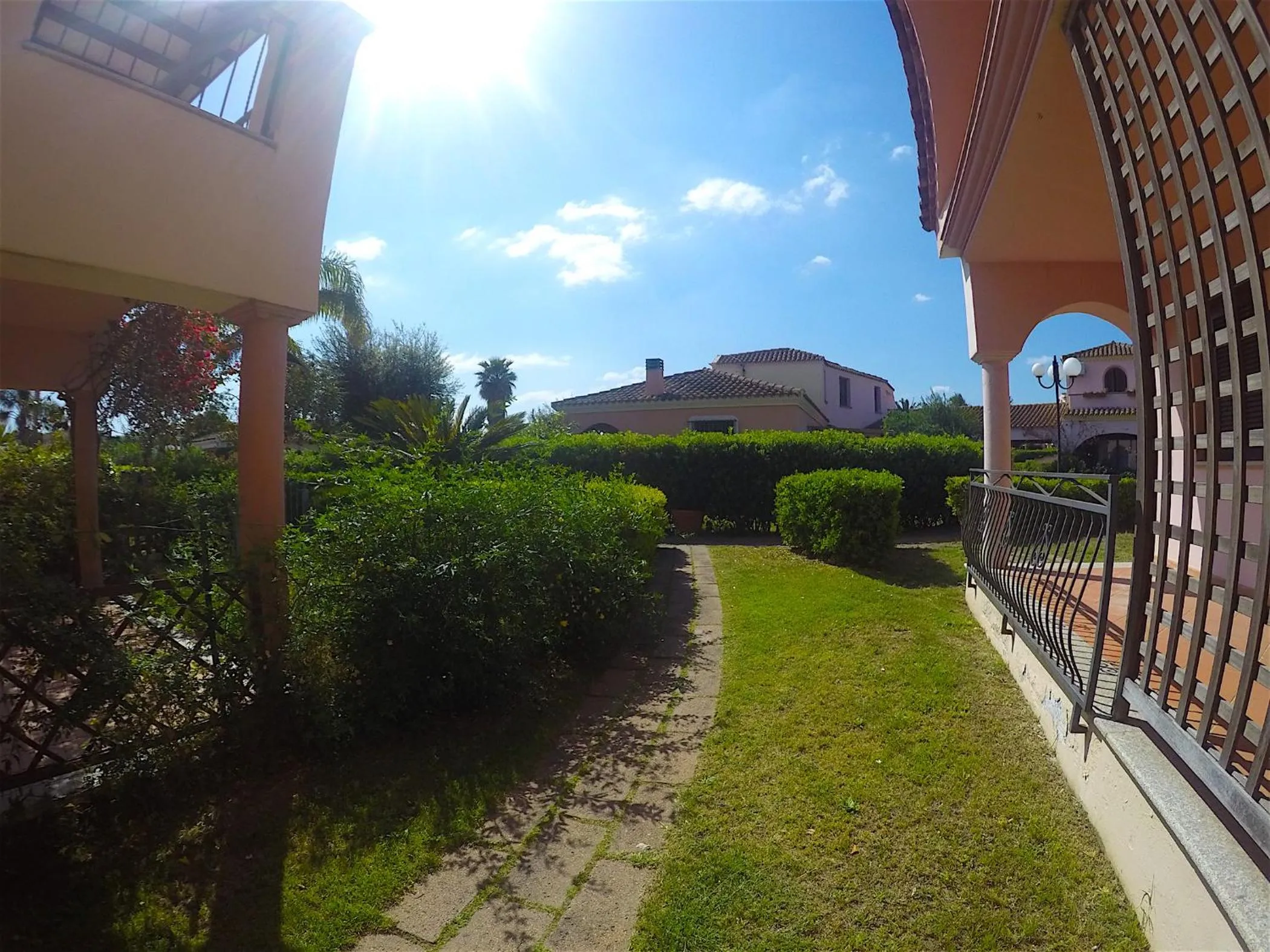 Garden in La Coccinella al mare