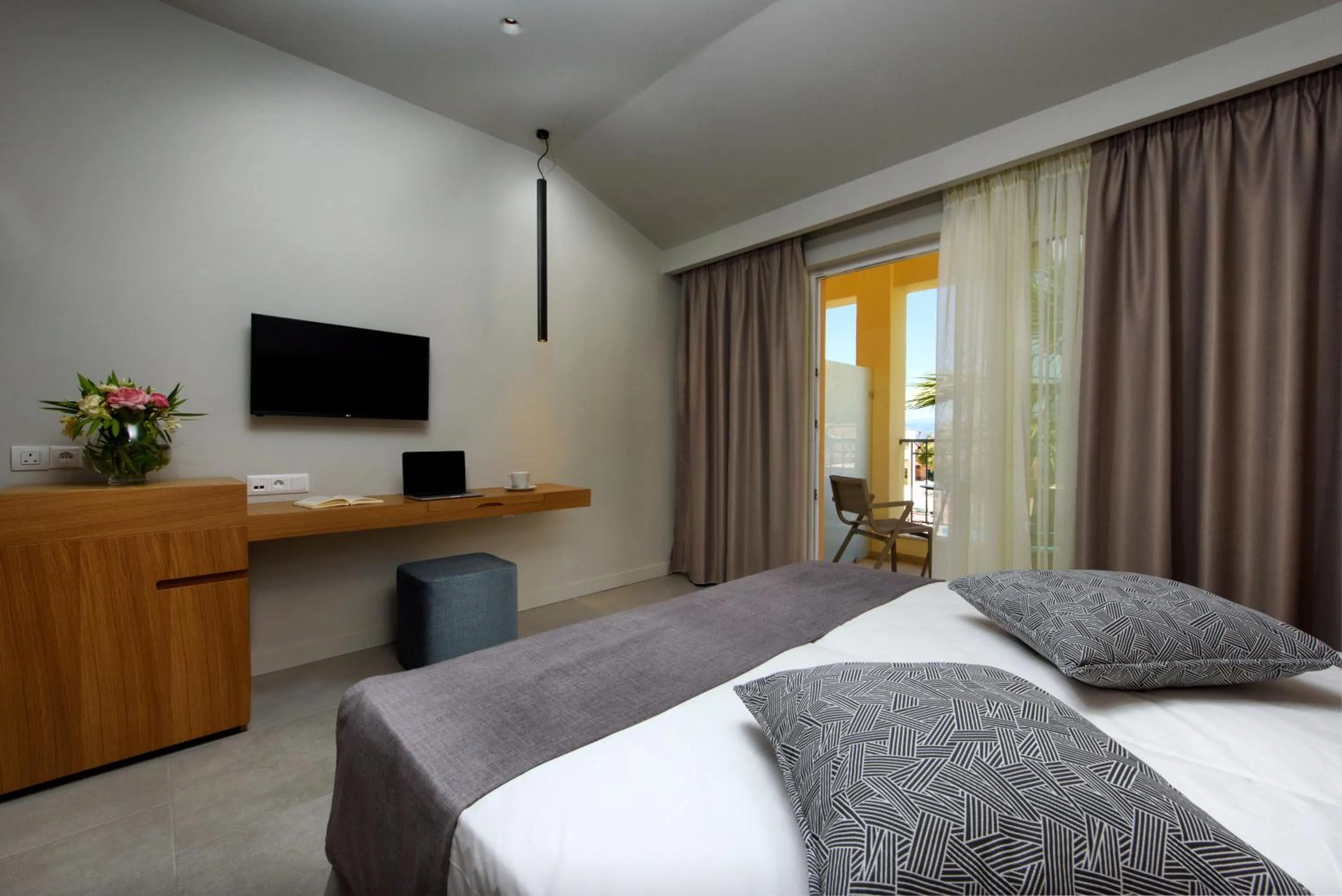 Bedroom, Bed in Olympion Village