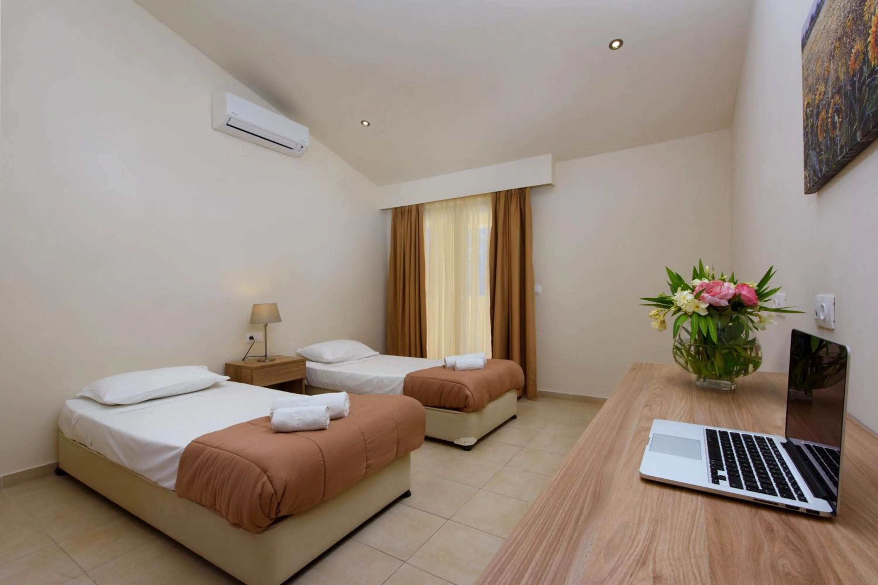 Bedroom, Bed in Olympion Village