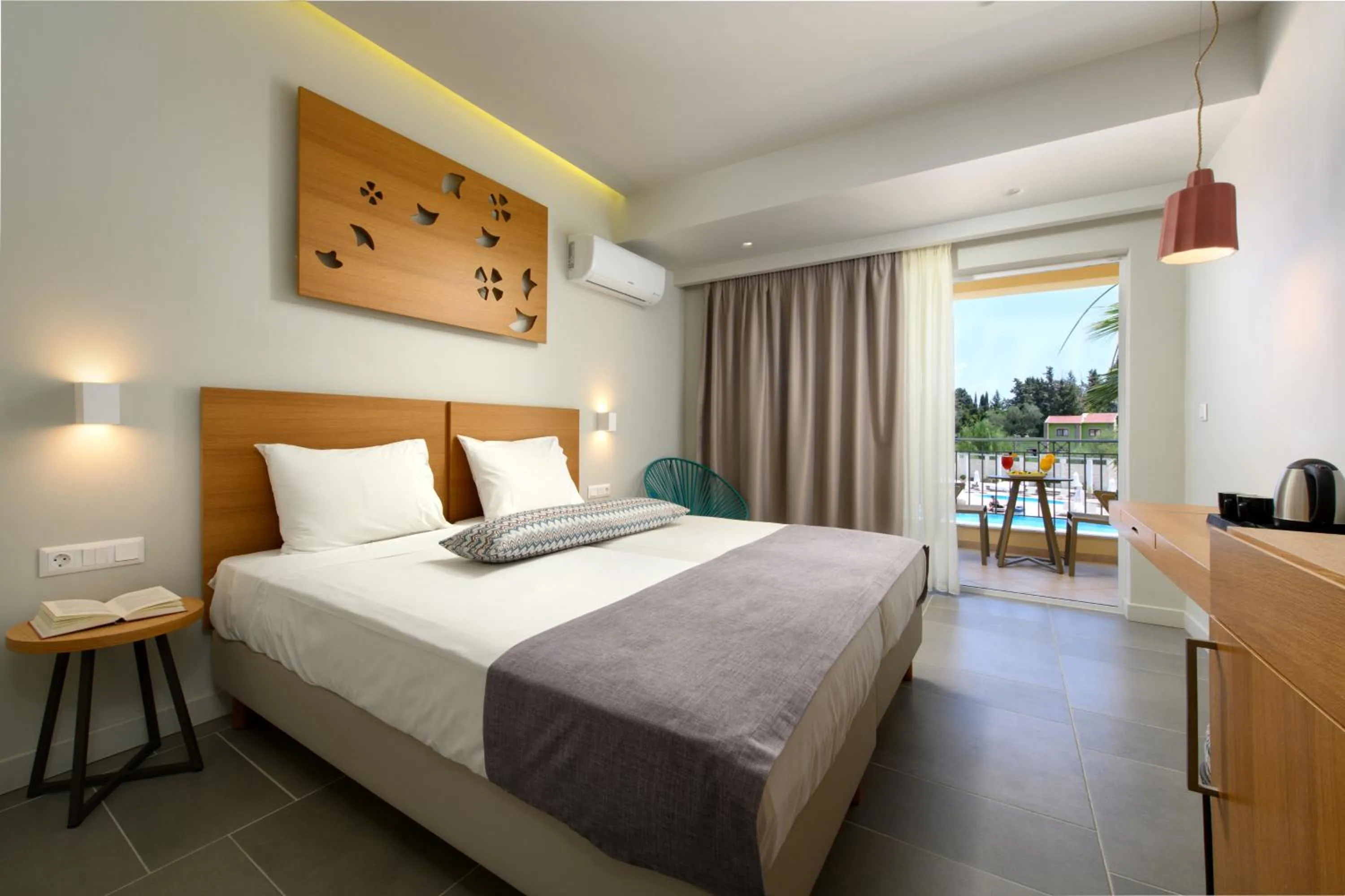 Bedroom, Bed in Olympion Village