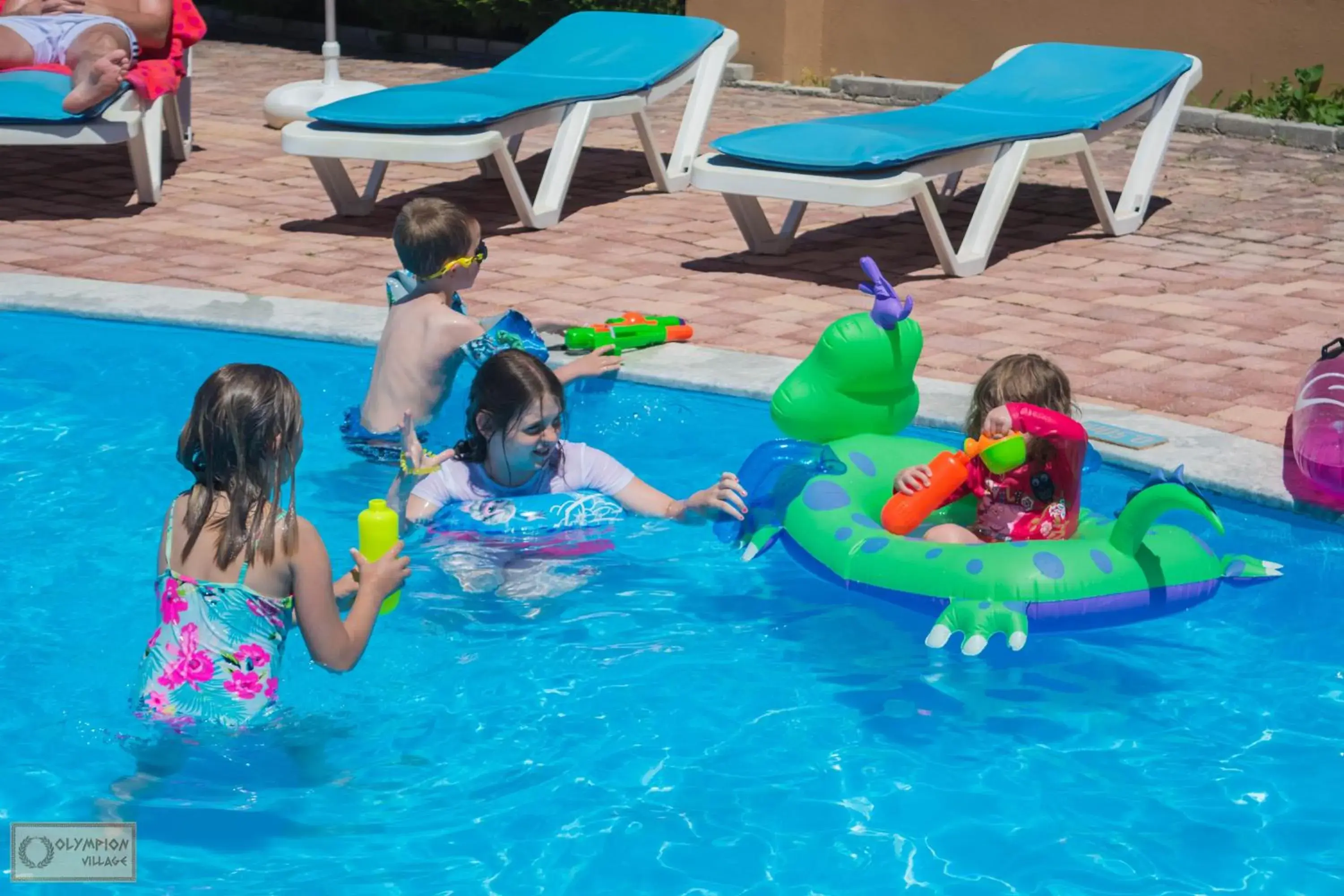 Swimming pool in Olympion Village Swimming pool in Olympion Village