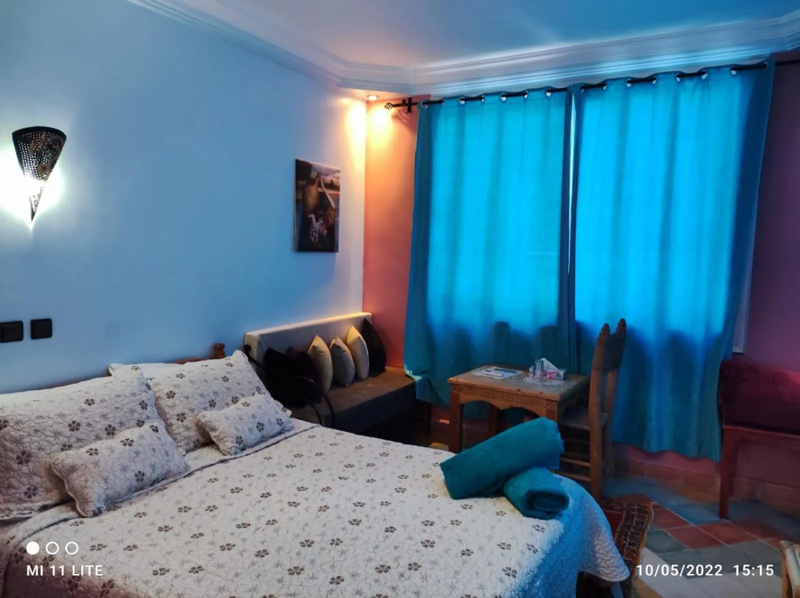 Bed in RIAD Camping ATLAS