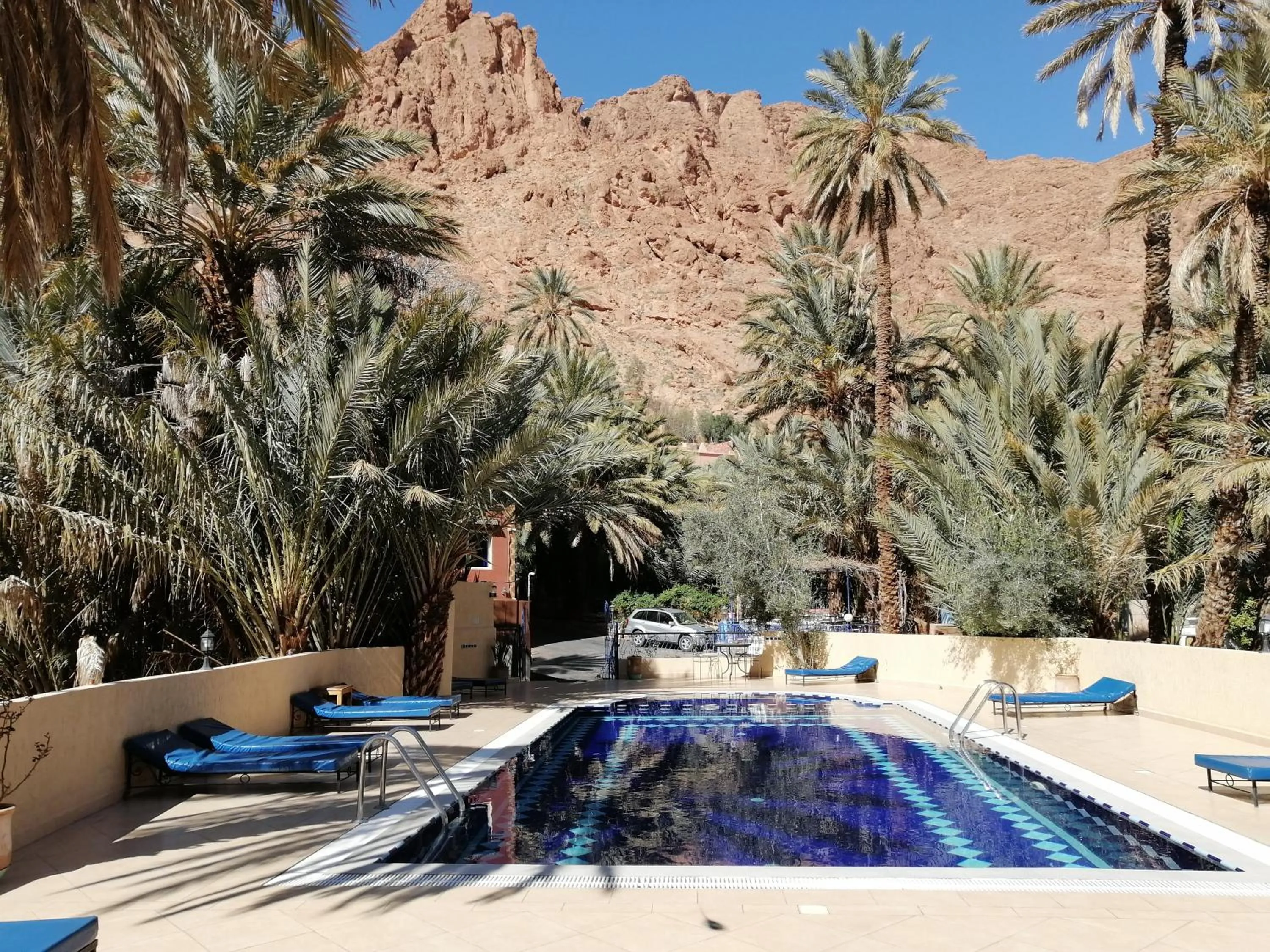 Swimming pool in RIAD Camping ATLAS