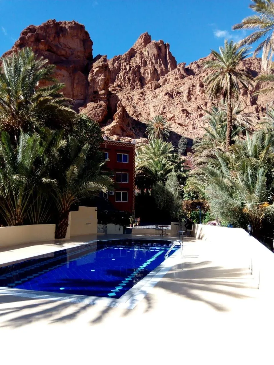 Patio in RIAD Camping ATLAS