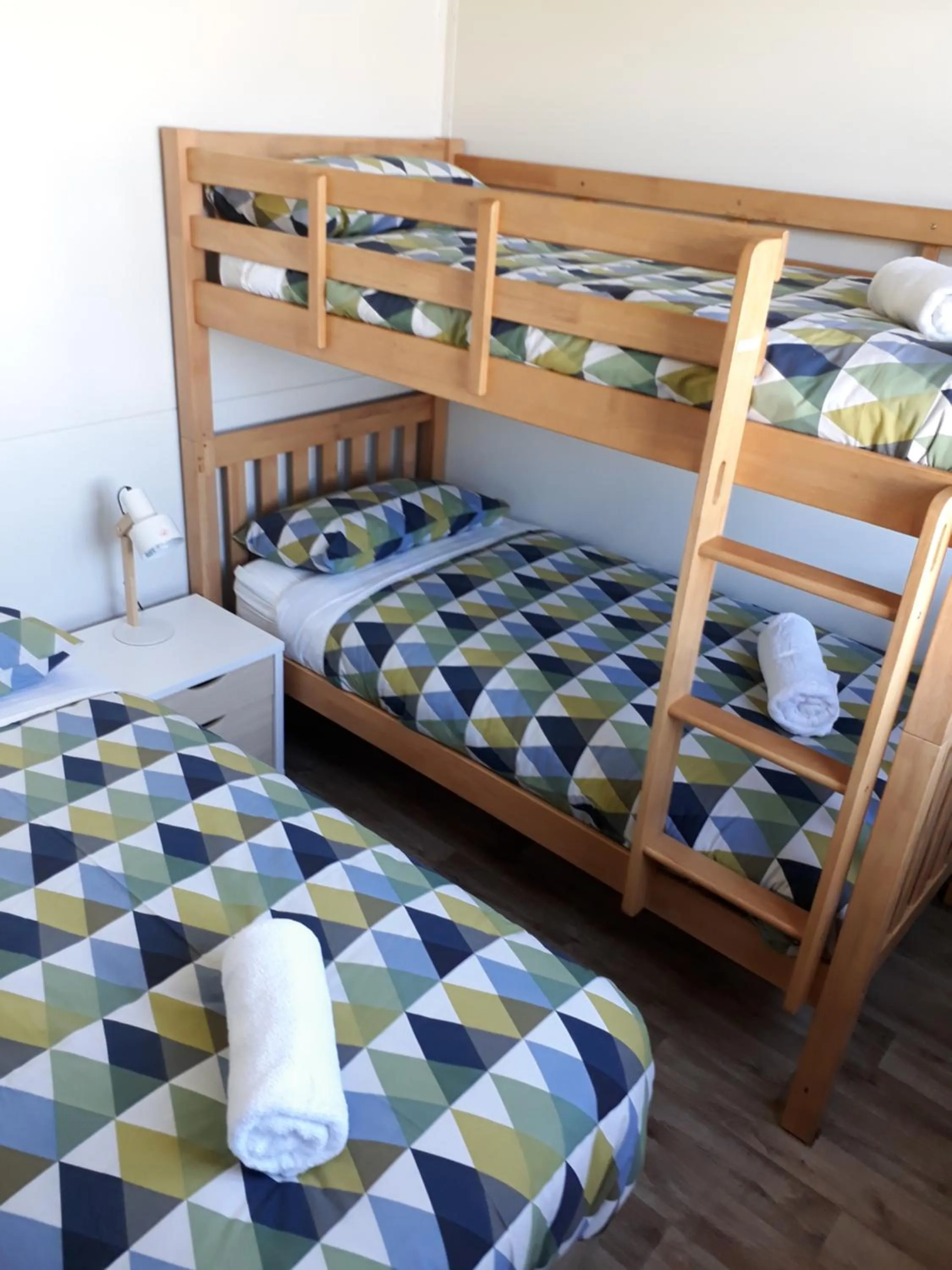 bunk bed, Bed in Opunake Beach Holiday Park