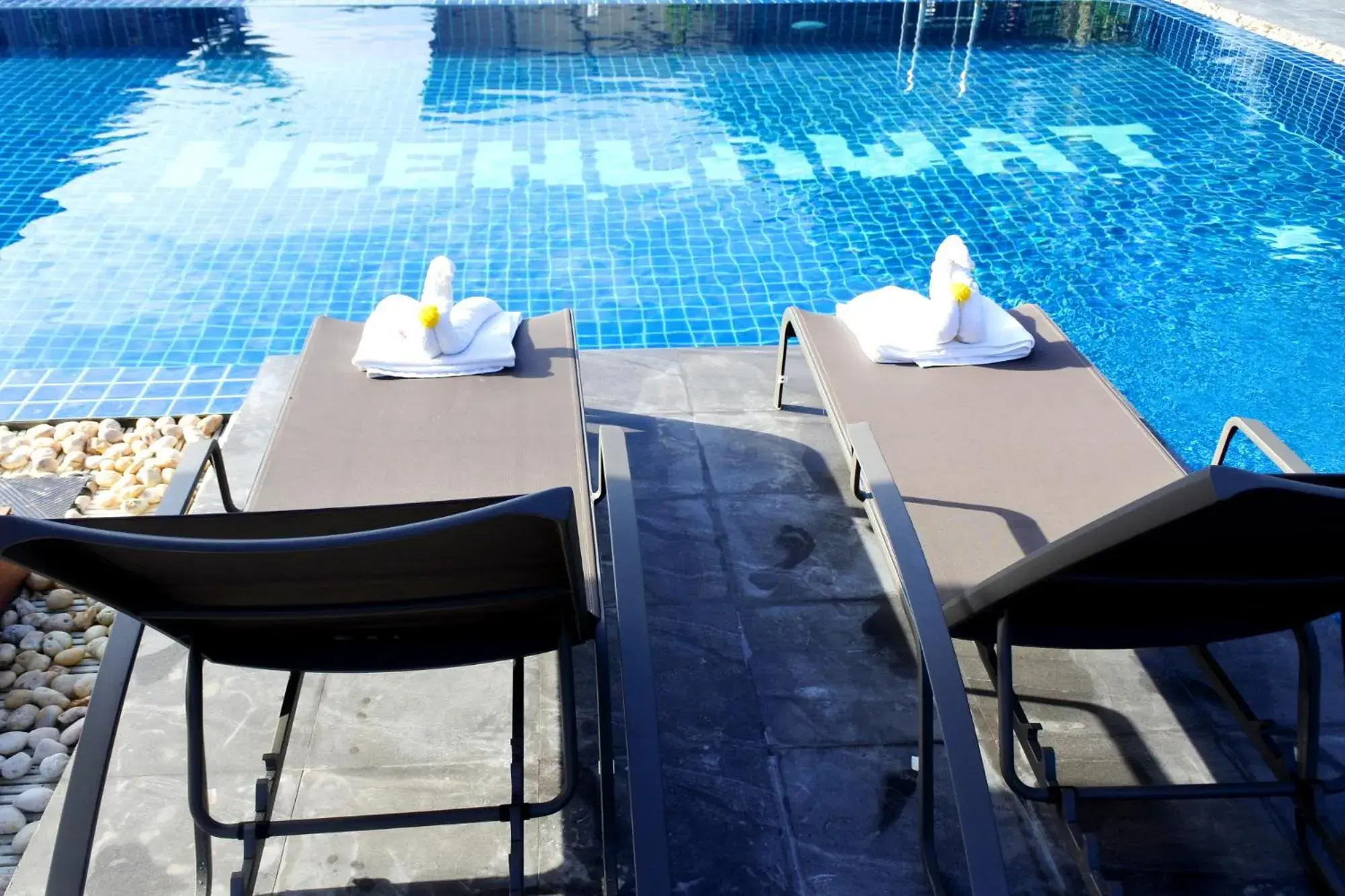 Pool view in Neenlawat Riverside Pool view in Neenlawat Riverside