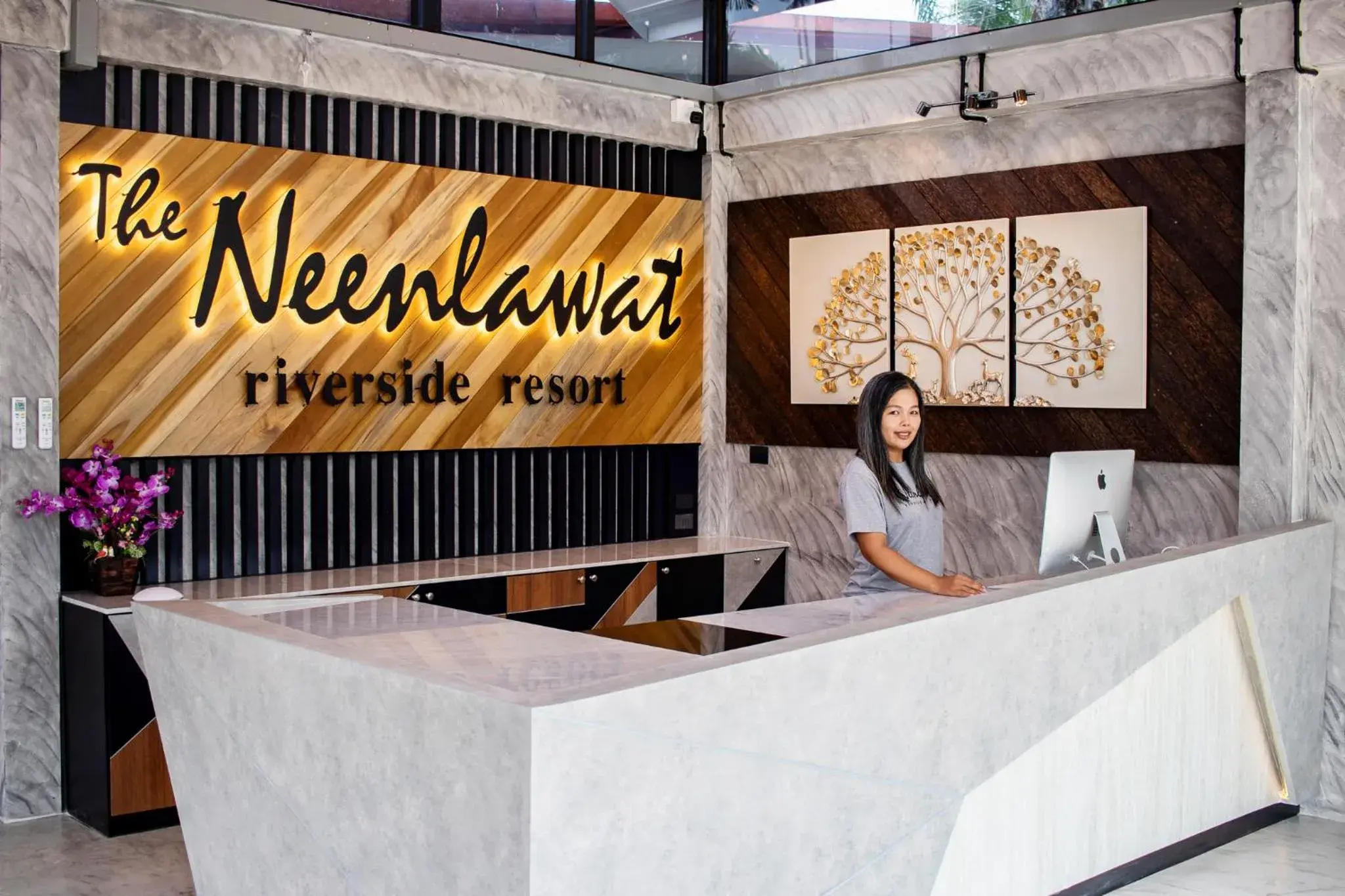 Lobby or reception in Neenlawat Riverside Lobby or reception in Neenlawat Riverside