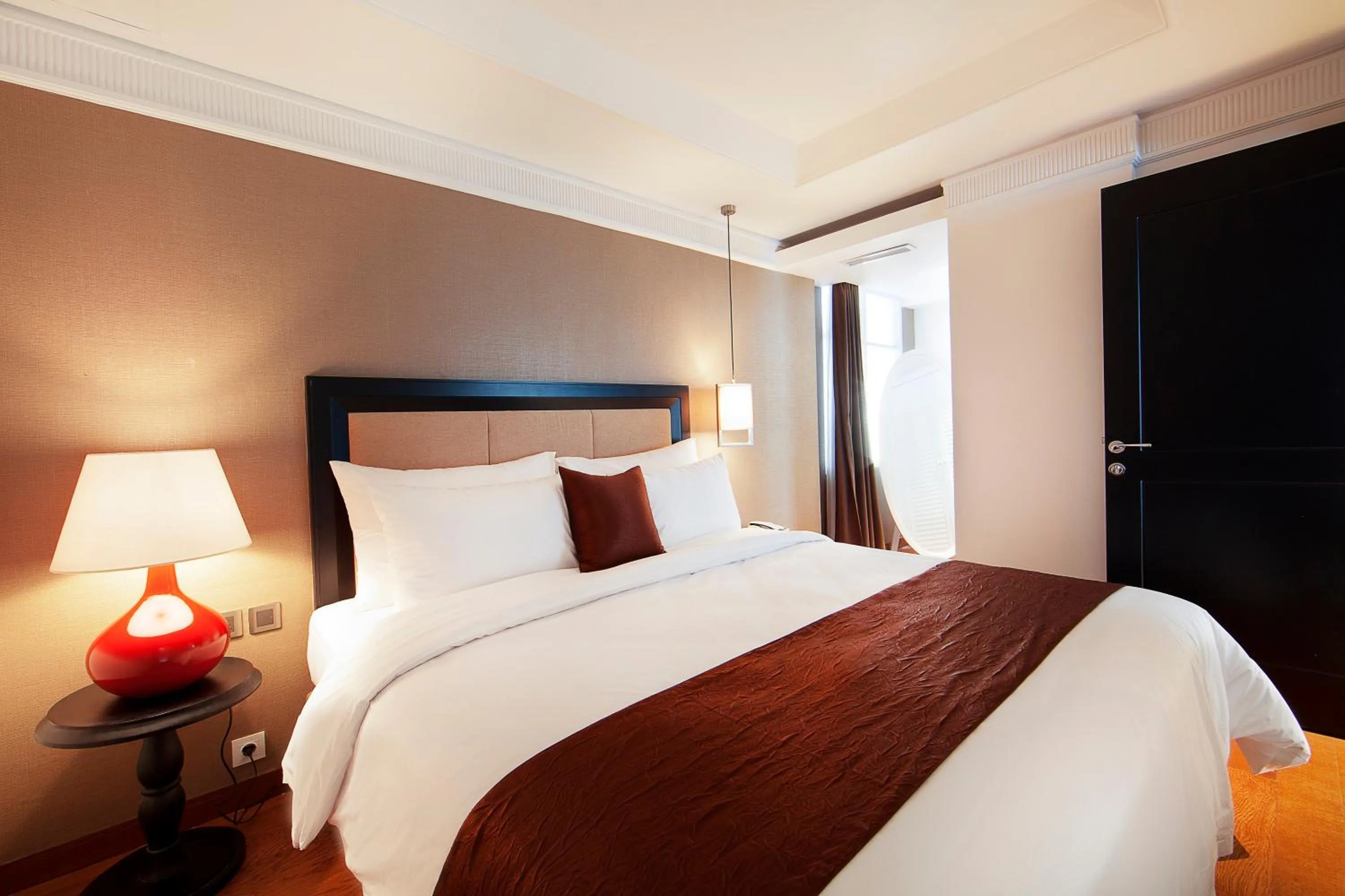 Bedroom, Bed in De Paviljoen Bandung