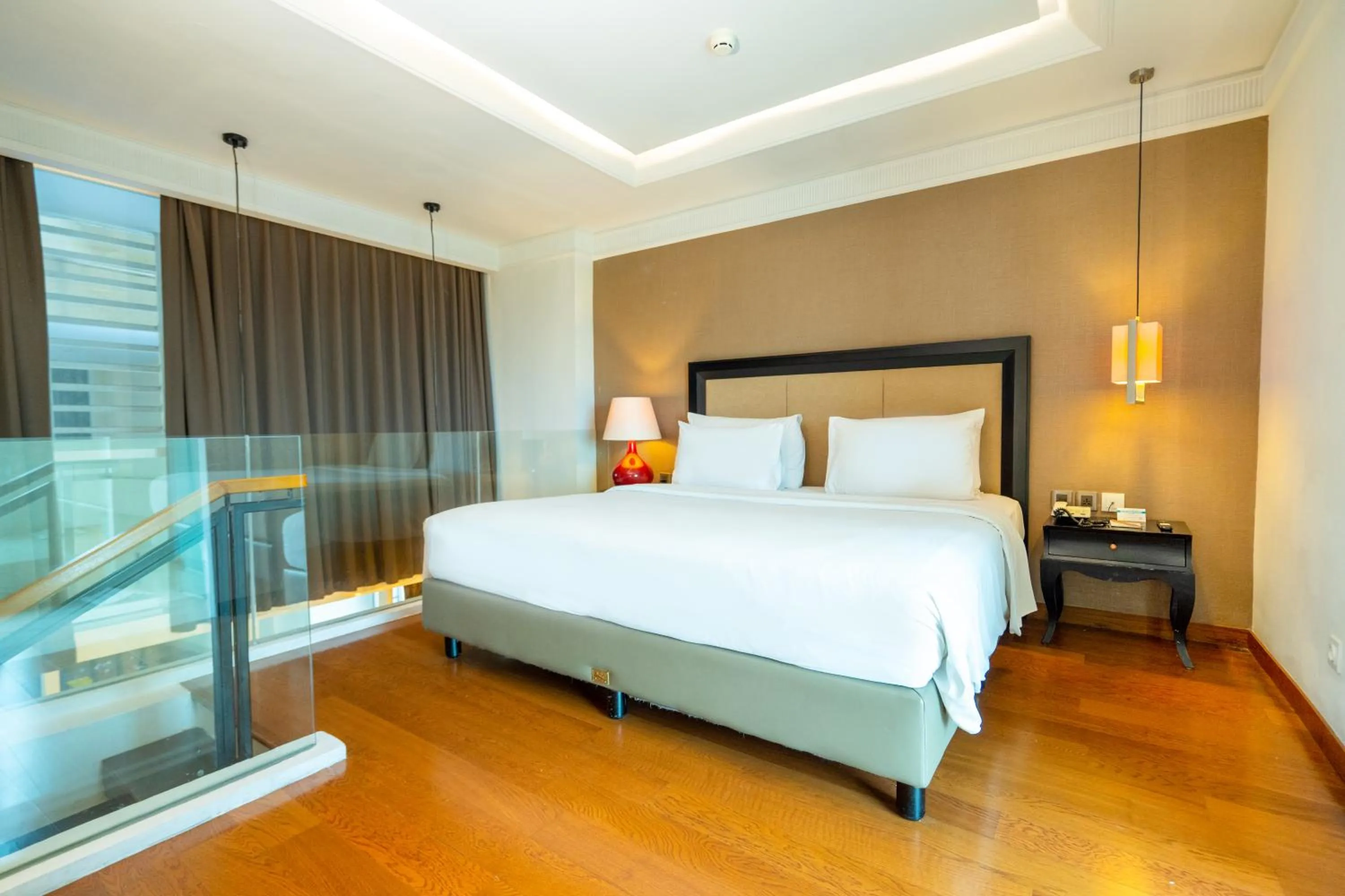 Bed in De Paviljoen Bandung