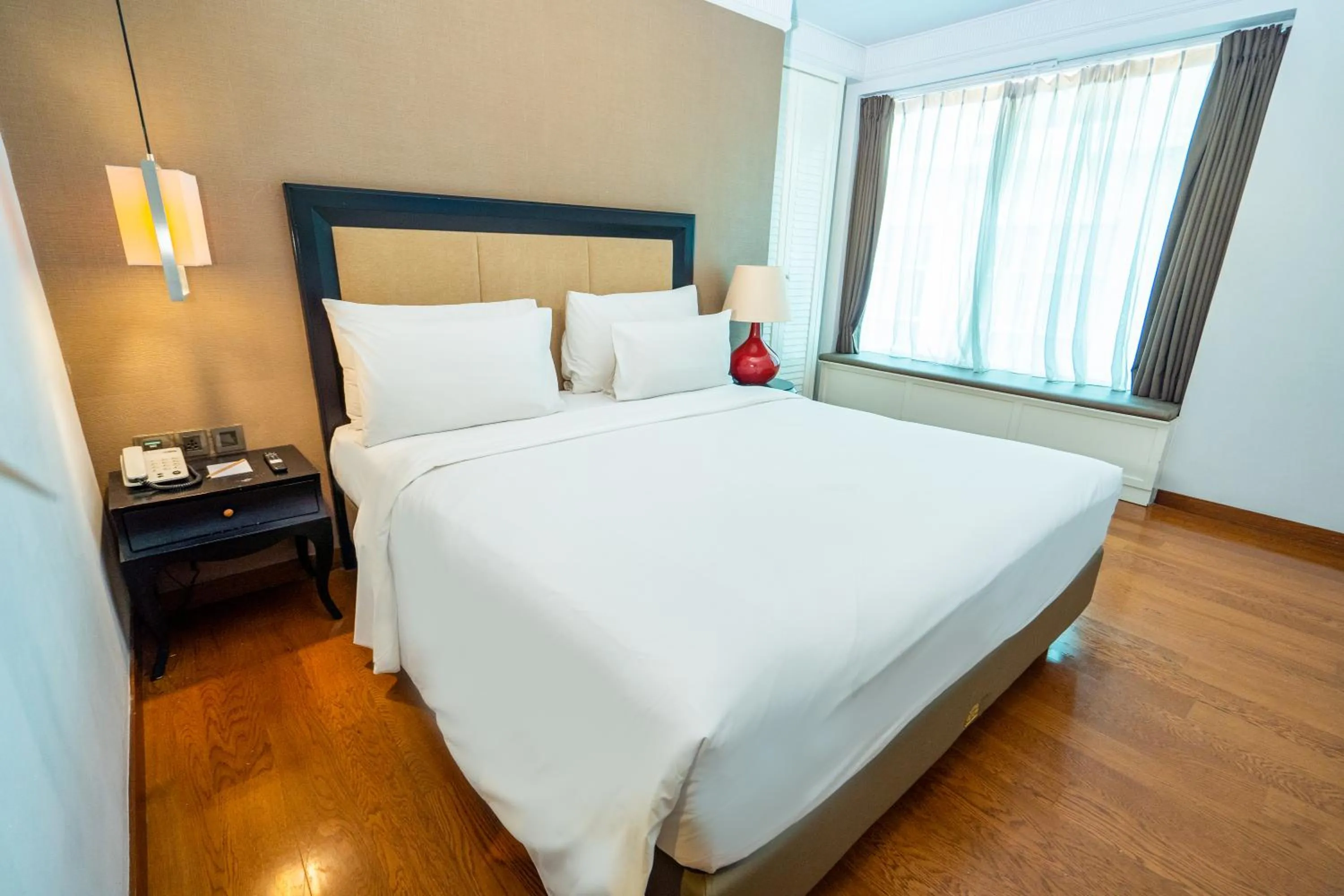 Bed in De Paviljoen Bandung