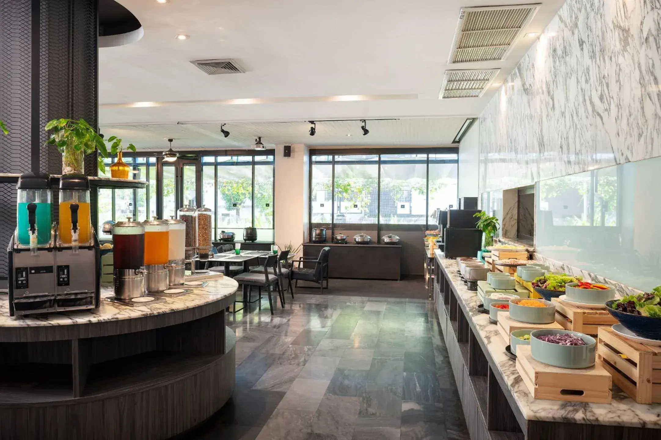 Breakfast in Cross Vibe Bangkok Sukhumvit Breakfast in Cross Vibe Bangkok Sukhumvit