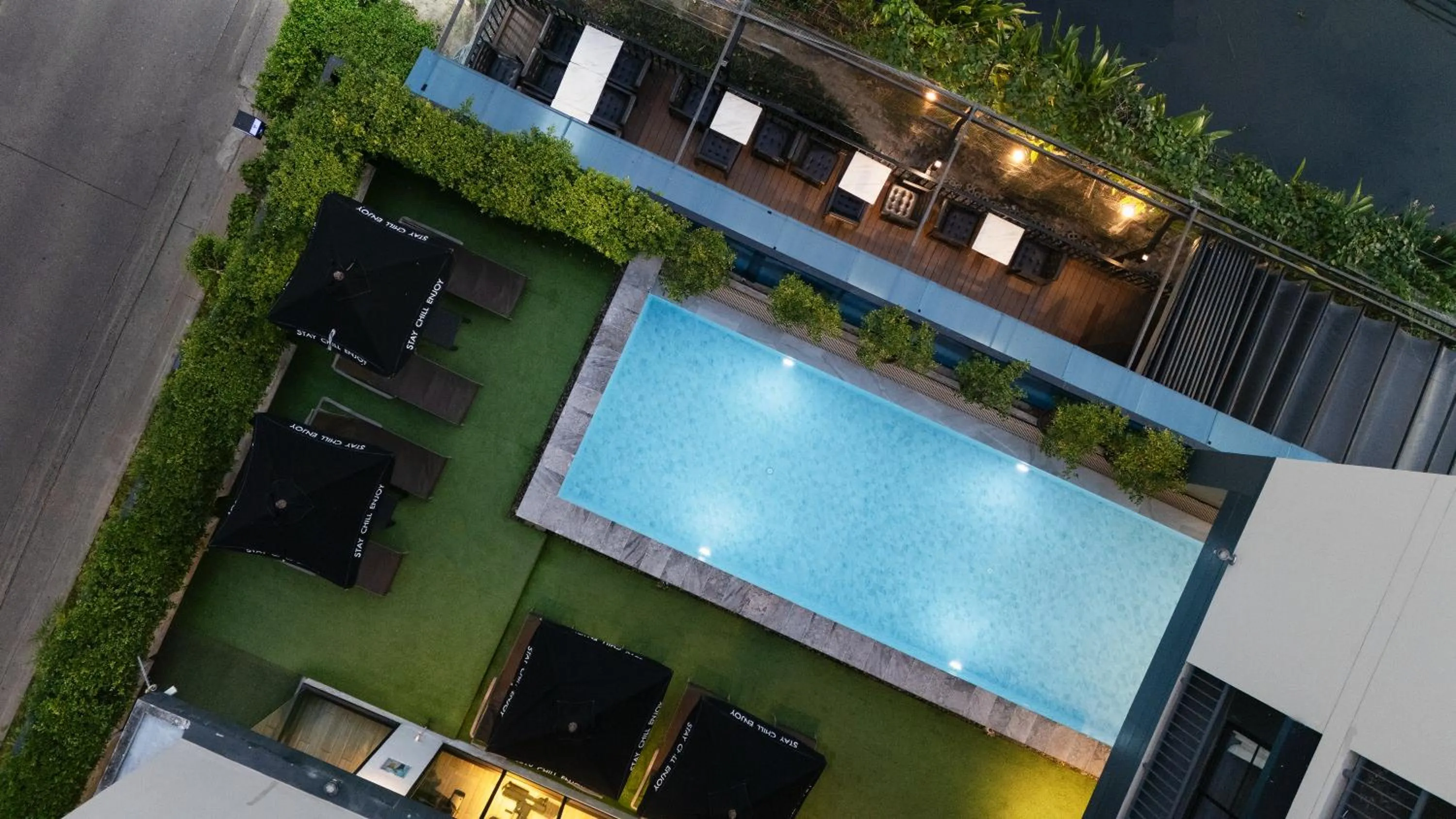 Swimming pool in Cross Vibe Bangkok Sukhumvit