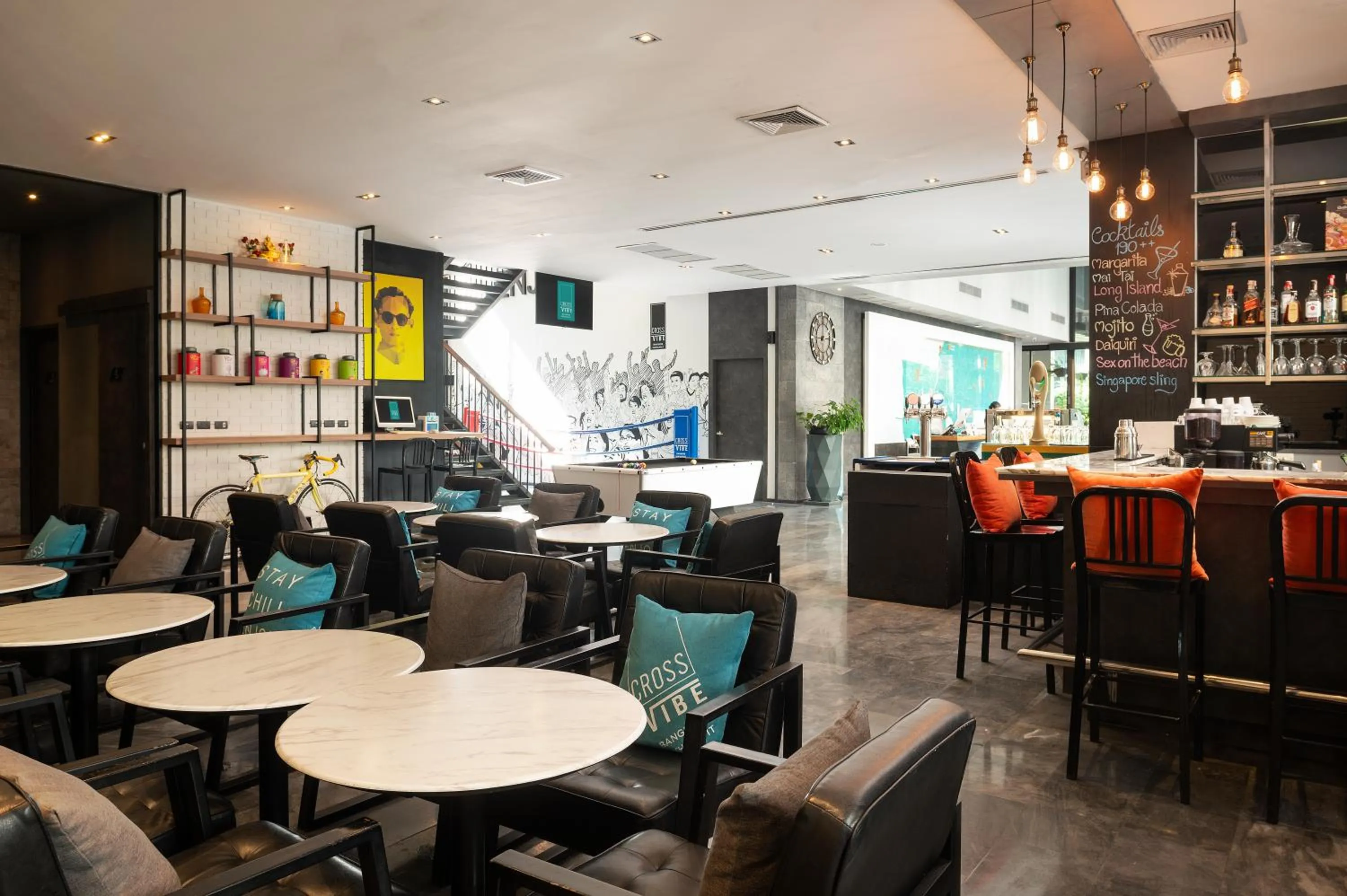 Lounge or bar in Cross Vibe Bangkok Sukhumvit