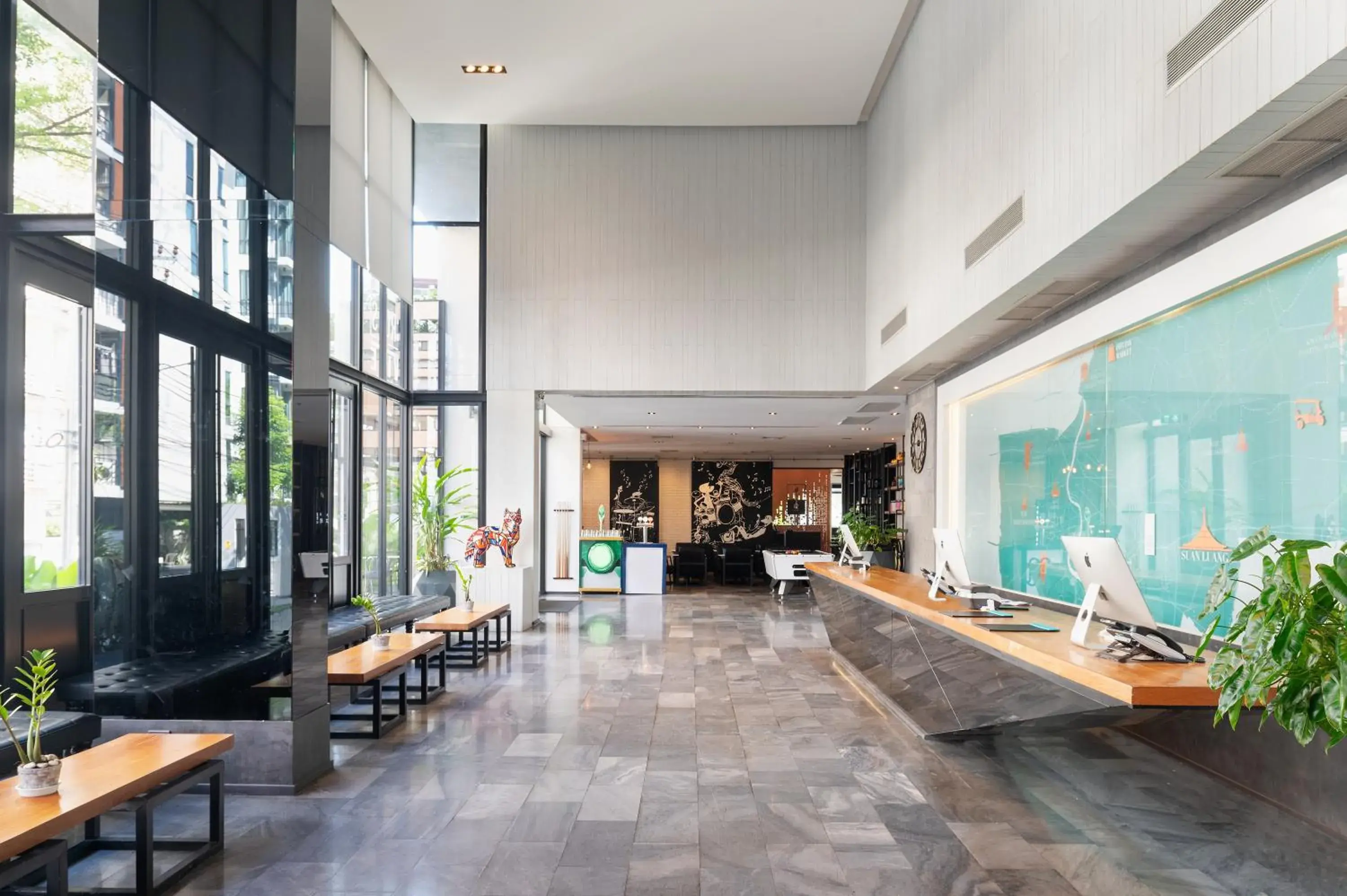 Lobby or reception in Cross Vibe Bangkok Sukhumvit Lobby or reception in Cross Vibe Bangkok Sukhumvit