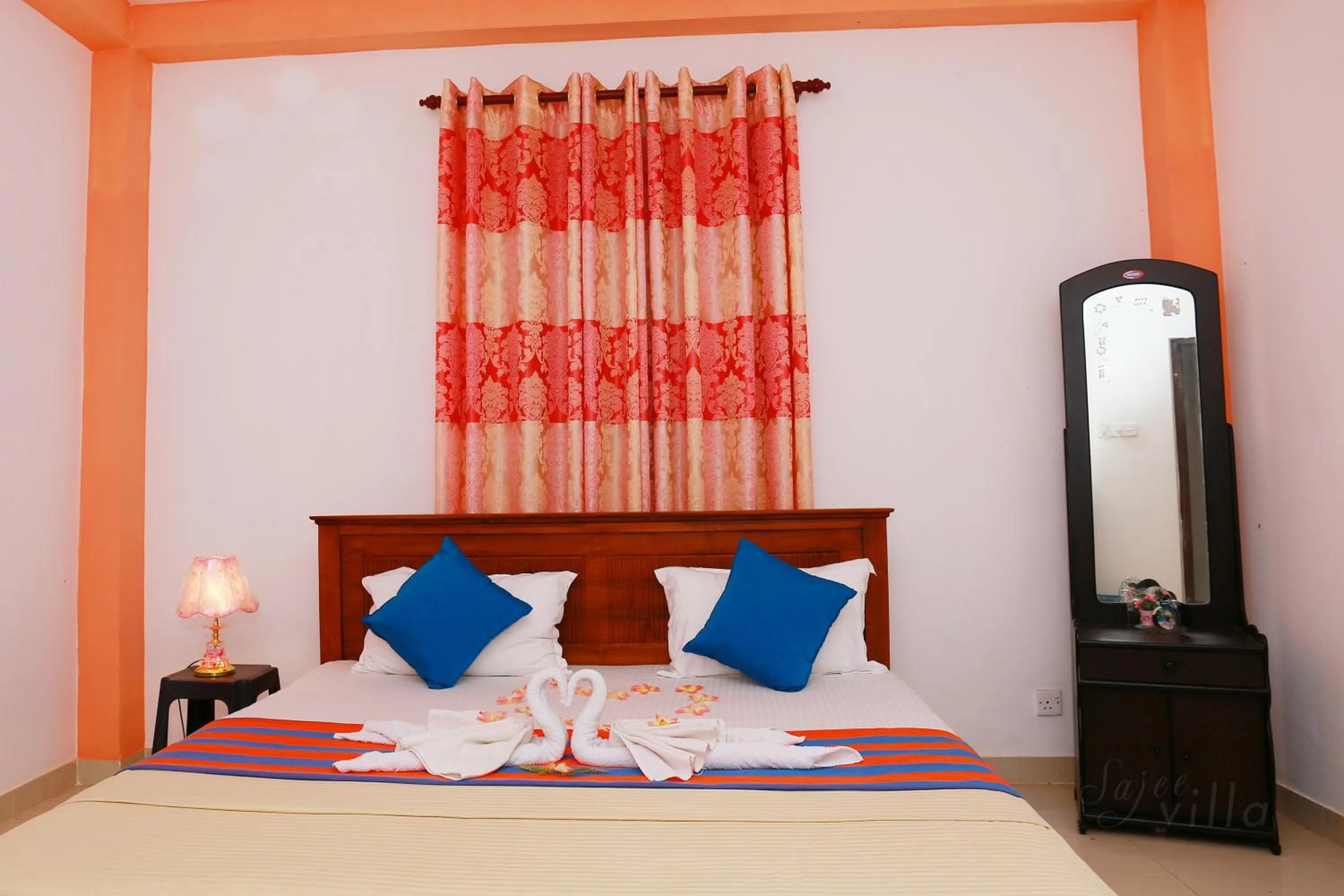 Bed in Sajee Villa