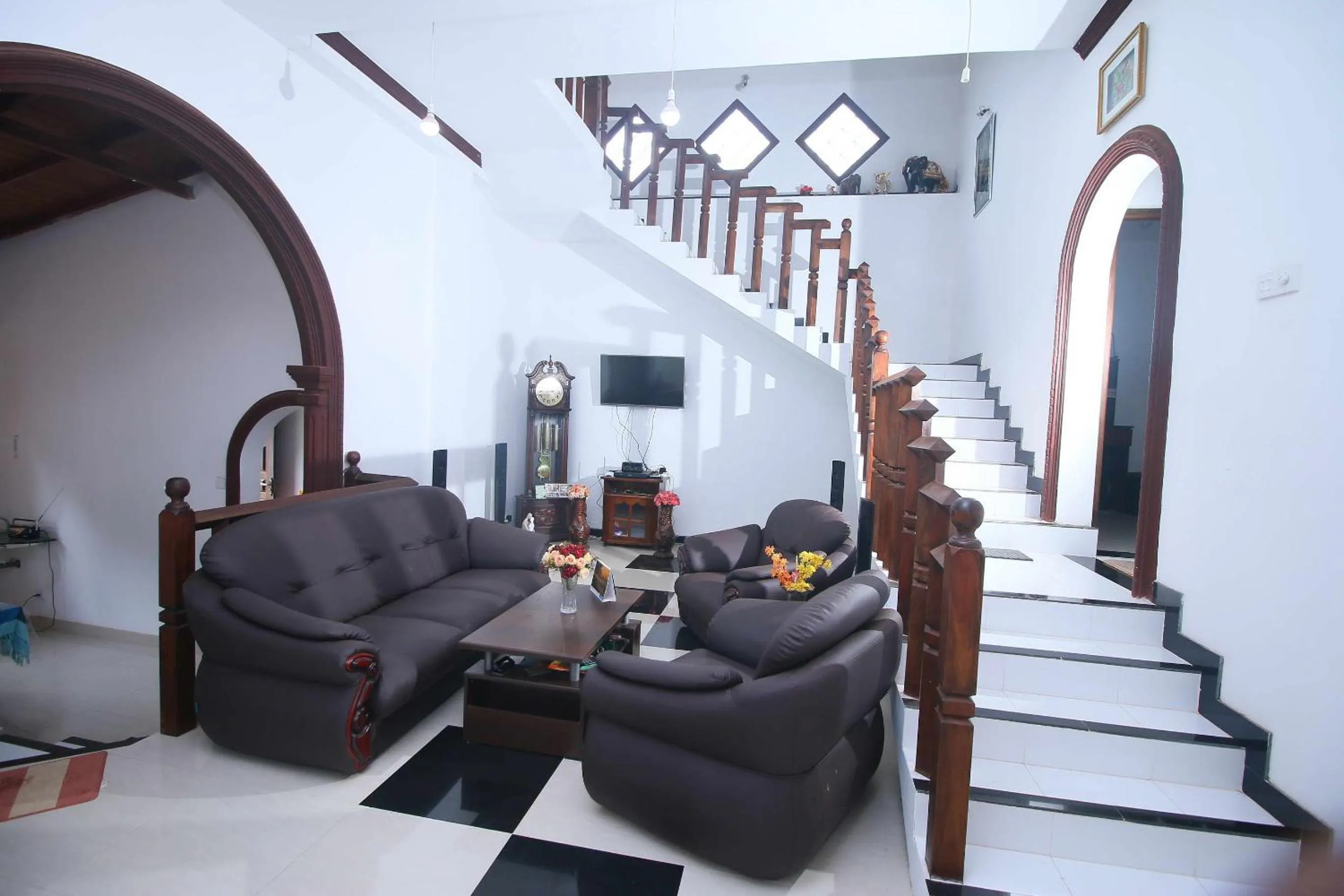 Living room in Sajee Villa