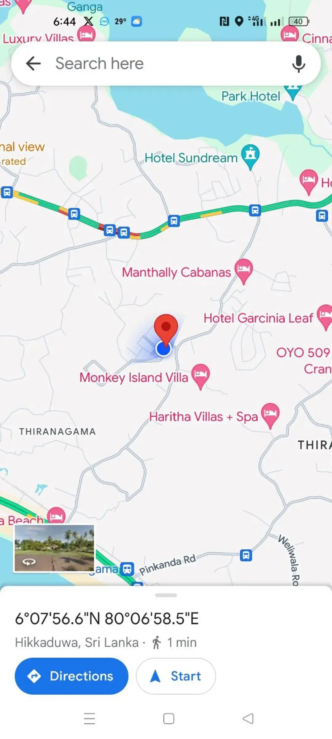 Budget Double Room in Sajee Villa Budget Double Room in Sajee Villa