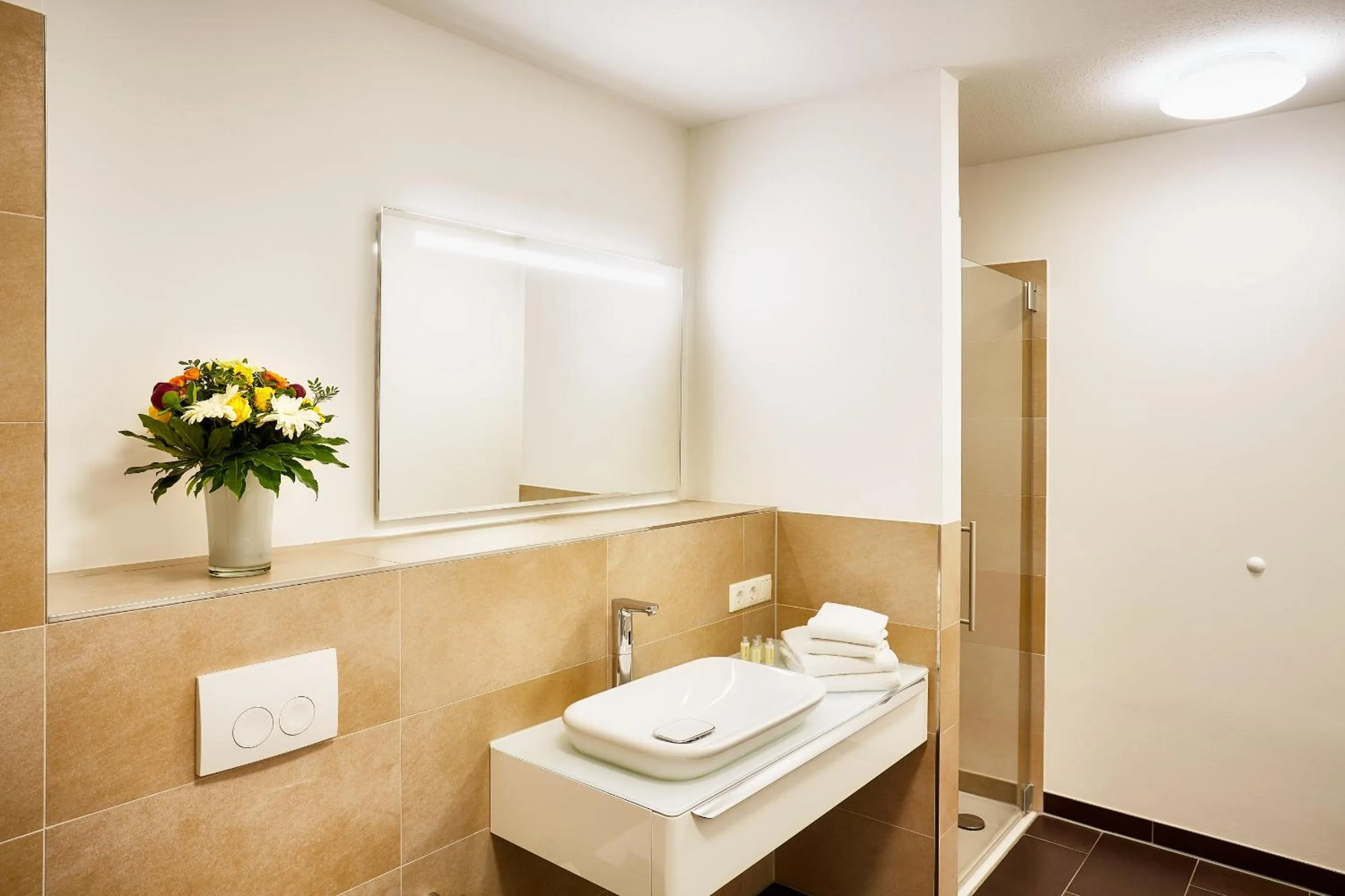 Bathroom in Aparthotel Parkallee