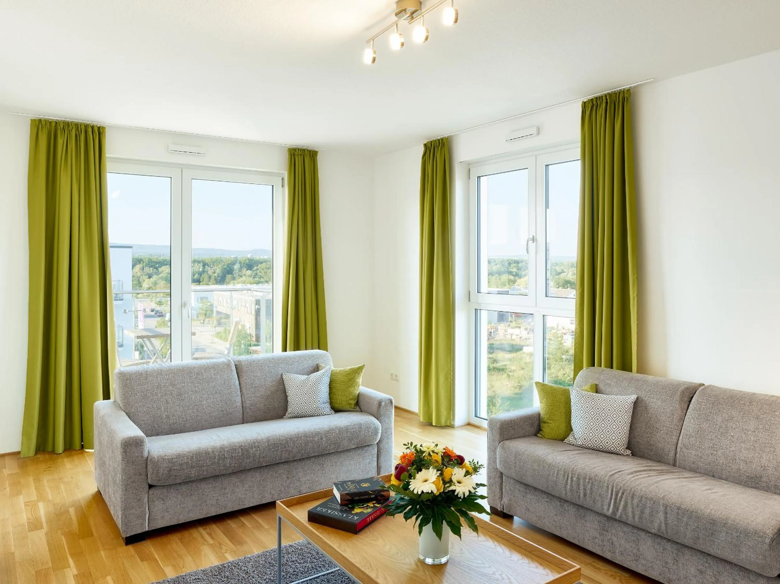 Living room in Aparthotel Parkallee