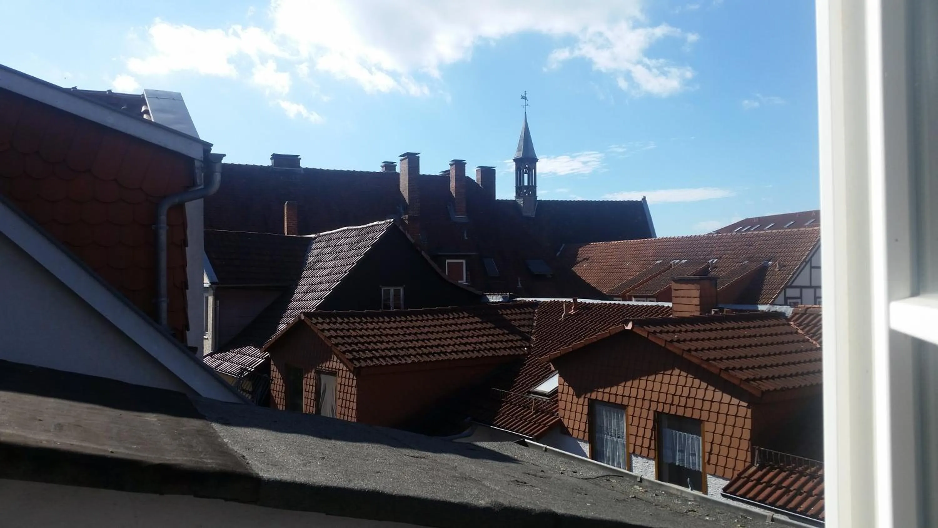 City view in Gästehaus Keins wie meins